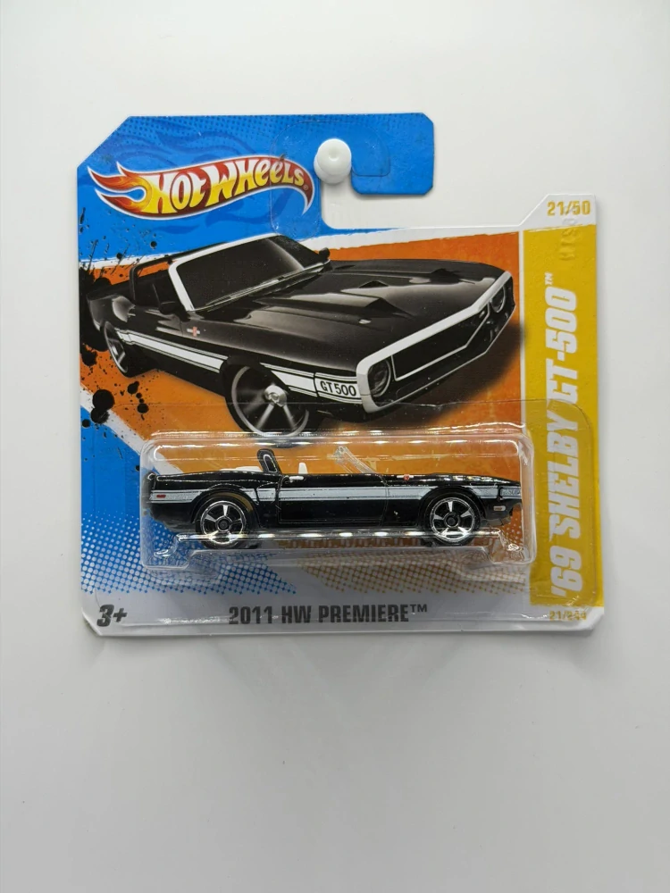 Hot Wheels ´69 Shelby GT-500 Black