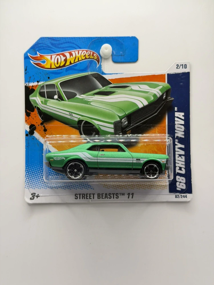 Hot Wheels ´68 Chevy Nova Green