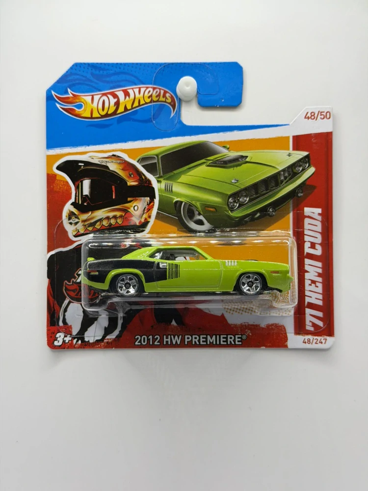 Hot Wheels ´71 Hemi Cuda Green