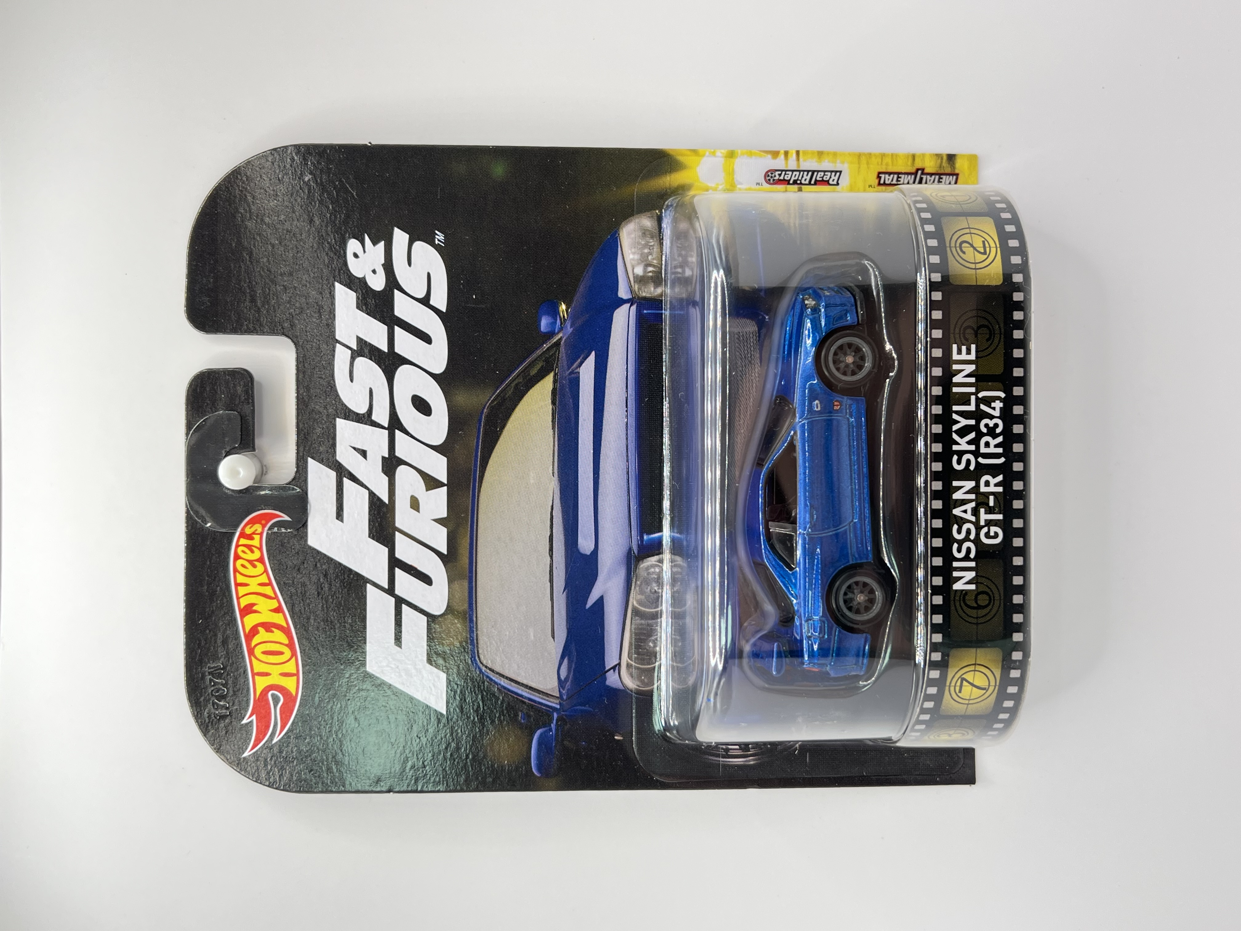 Hot Wheels Premium Nissan Skyline GT-R R34 Fast & Furious