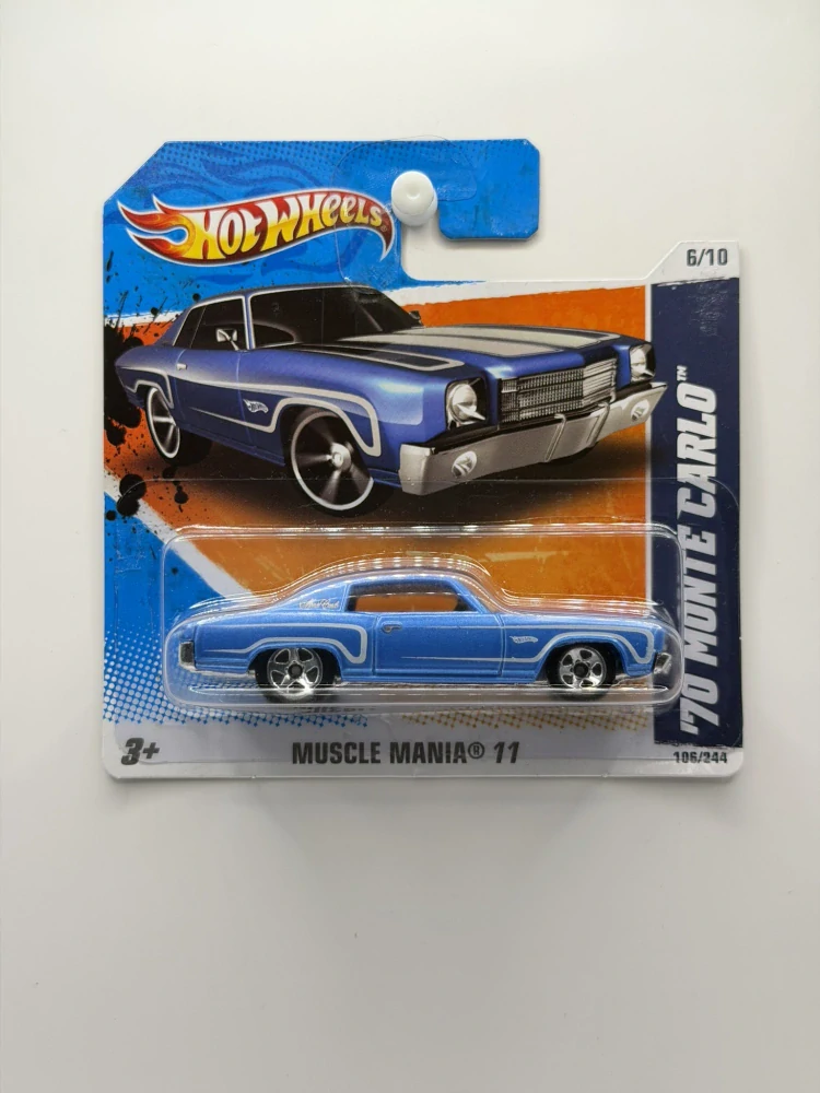 Hot Wheels ´70 Monte Carlo Blue