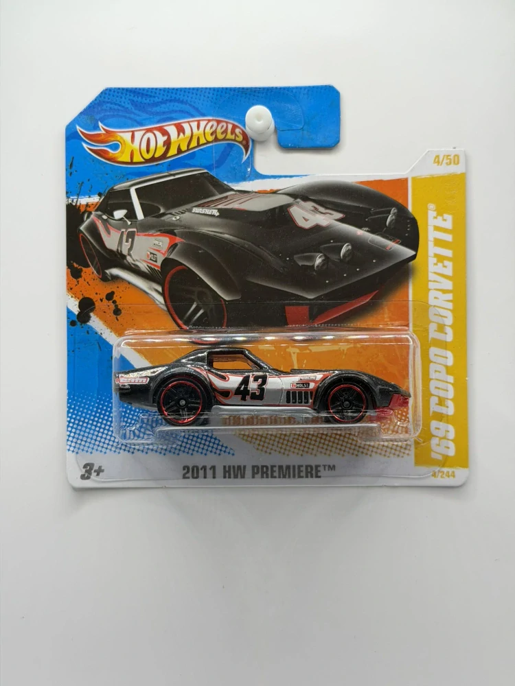 Hot Wheels ´69 Copo Corvette Black