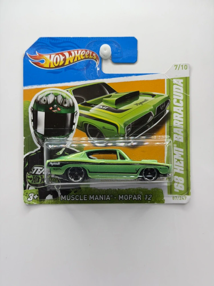 Hot Wheels ´68 Hemi Barracuda Green