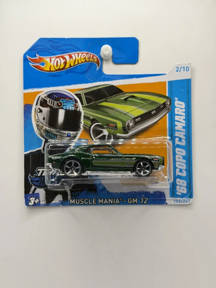 Hot Wheels ´68 Copo Camaro Green