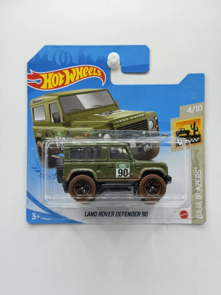 Hot Wheels Land Rover Defender 90 Green