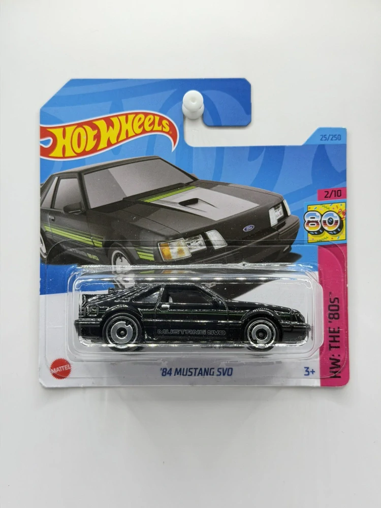 Hot Wheels ´84 Ford Mustang SVO Black