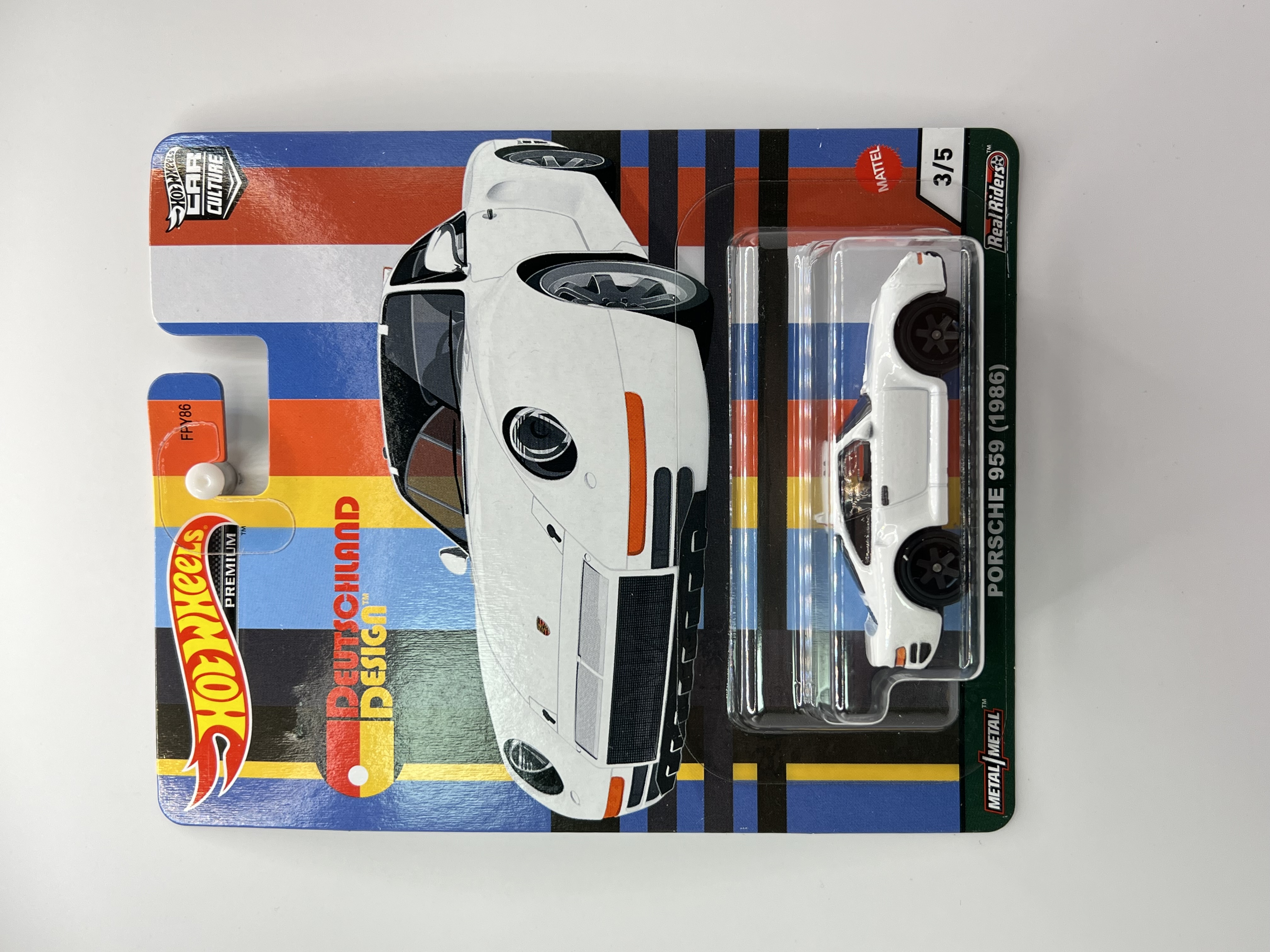 Hot Wheels Premium Porsche 959 (1986) Deutschland Design 3/5