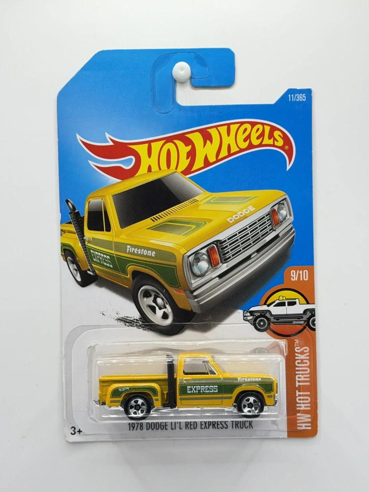 Hot Wheels 1978 Dodge Li´l Red Express Truck Yellow