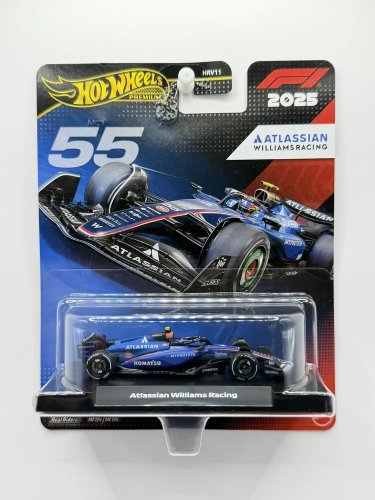 Hot Wheels Premium Formula 1 Atlassian Williams Racing
