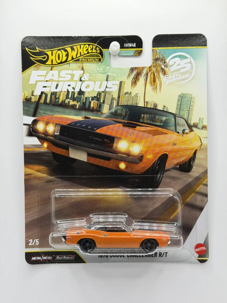 Hot Wheels Premium 1970 Dodge Challenger R/T Fast & Furious 2/5 - VADA