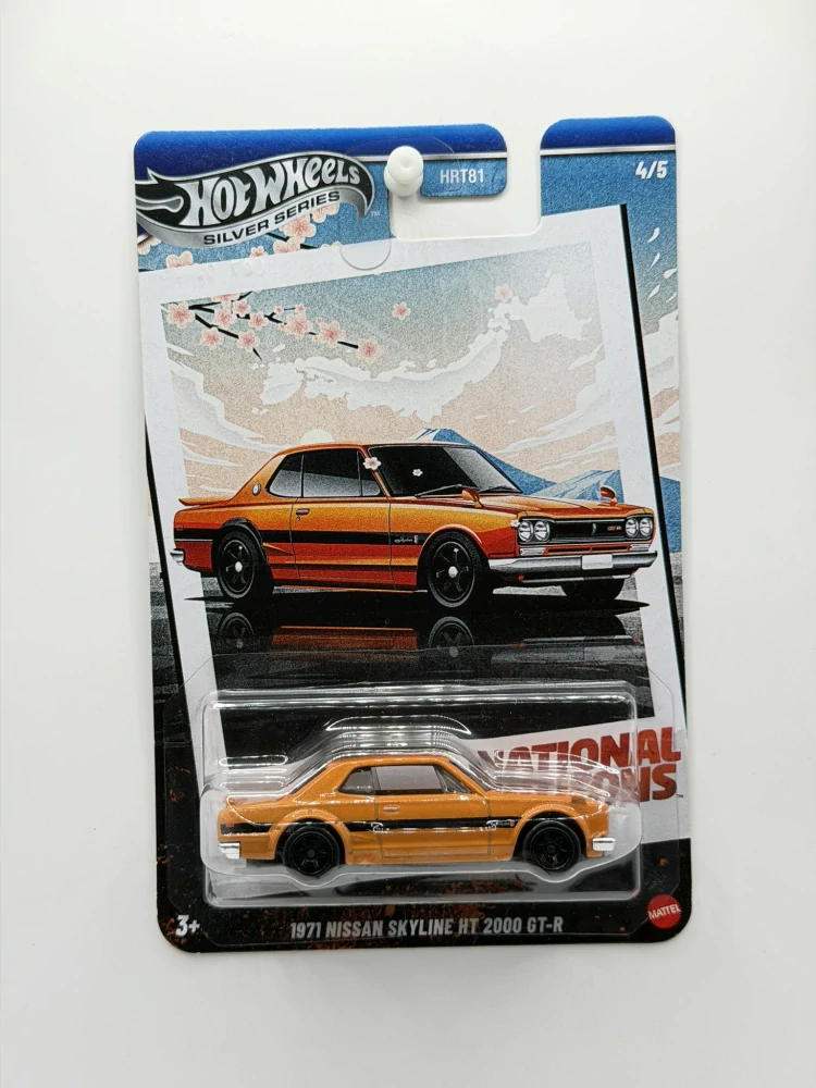 Hot Wheels 1971 Nissan Skyline HT 2000 GT-R National Icons 4/5