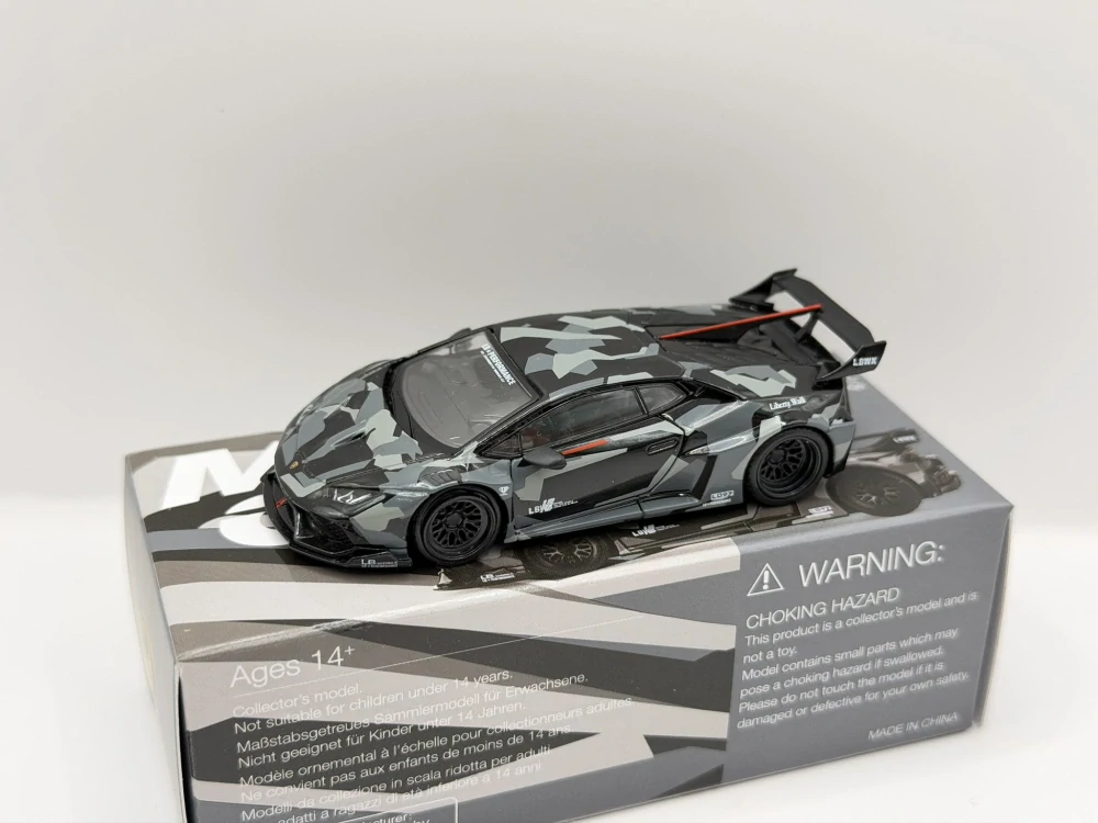Mini GT 398 - Lamborghini Huracán GT LBWK Digital Camouflage