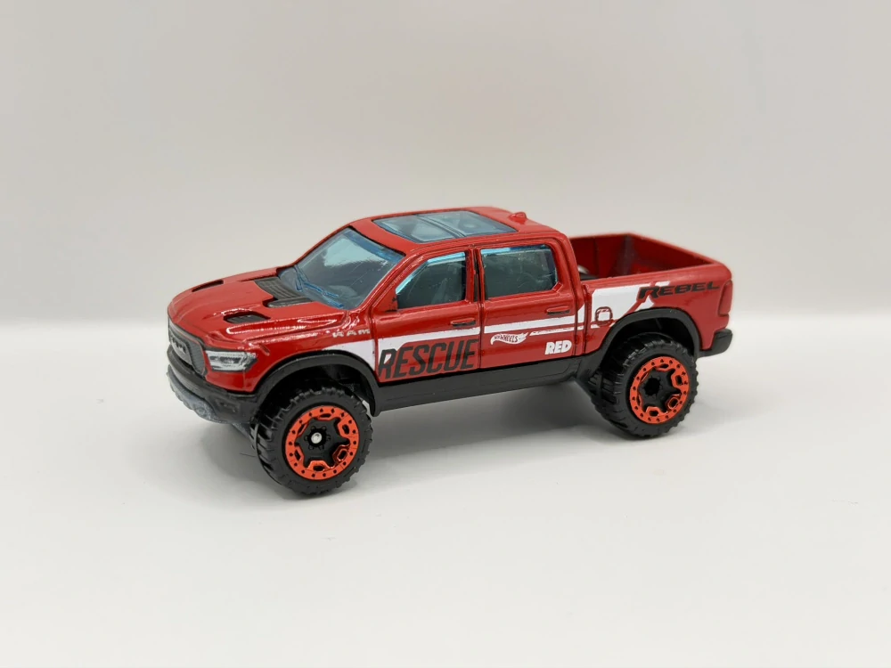 Hot Wheels 2020 RAM 1500 Rebel - RED EDITION - LOOSE