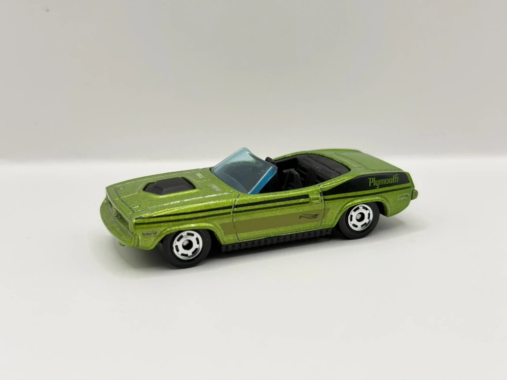 Hot Wheels Flying Customs 1970 Plymouth Barracuda Convertible - LOOSE