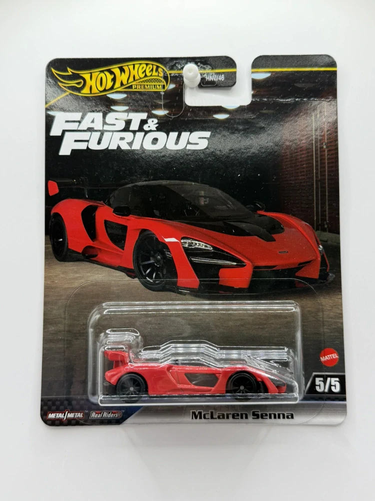 Hot Wheels Premium McLaren Senna Fast & Furious 5/5 - VADA