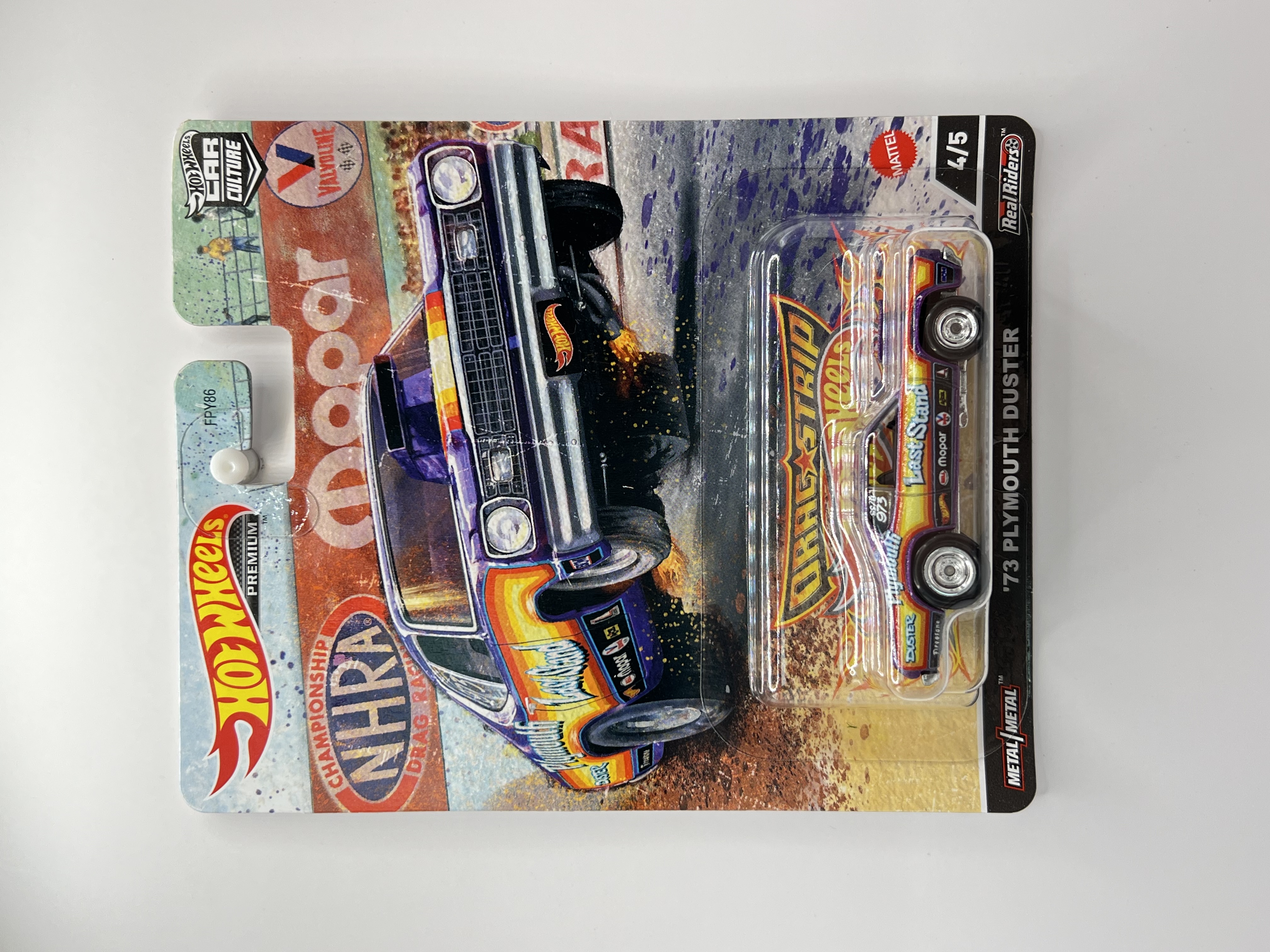 Hot Wheels Premium '73 Plymouth Duster Drag Strip Demons 4/5