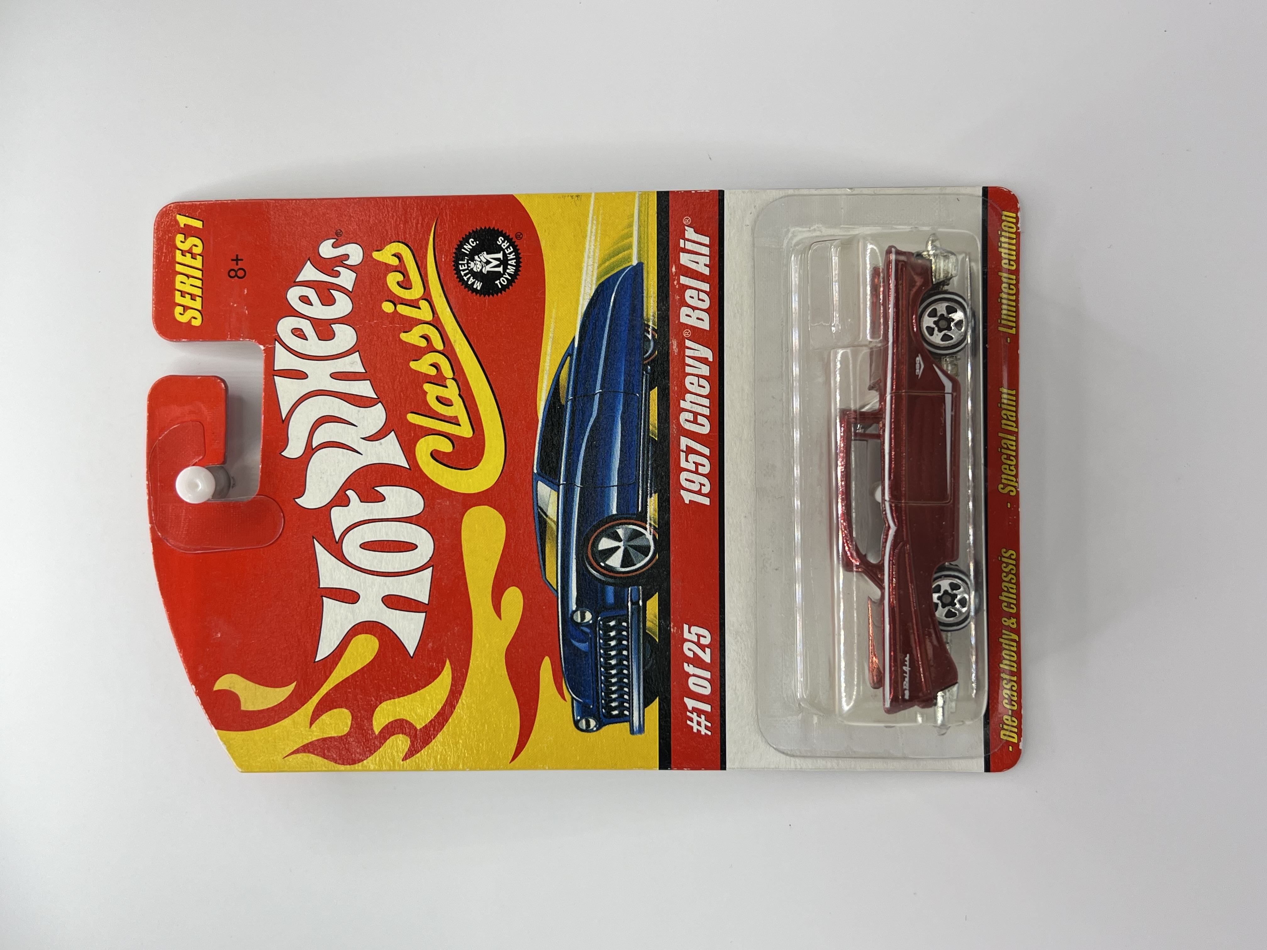 Hot Wheels Classics Series 1 1957 Chevy Bel Air Red