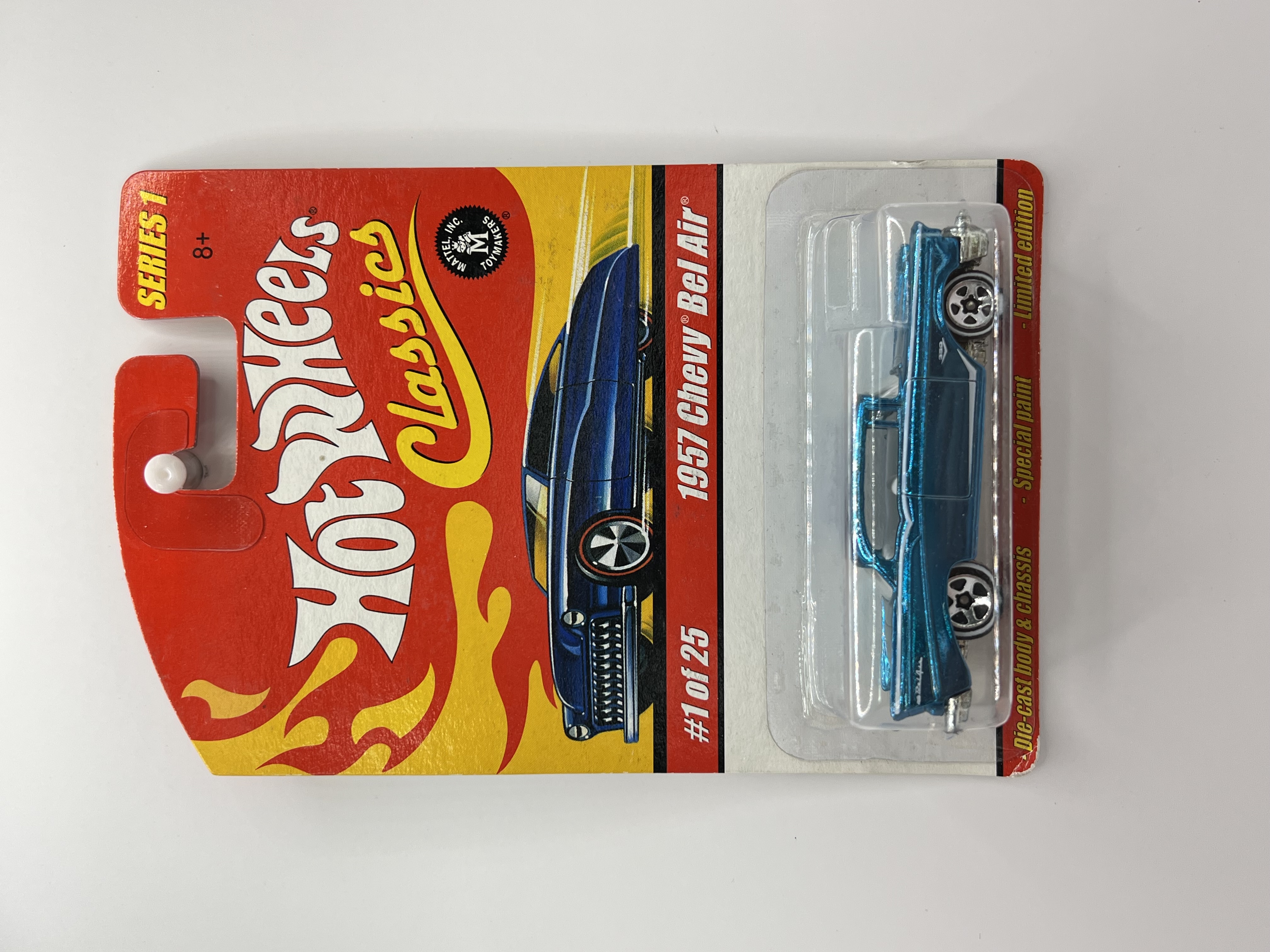 Hot Wheels Classics Series 1 1957 Chevy Bel Air Blue