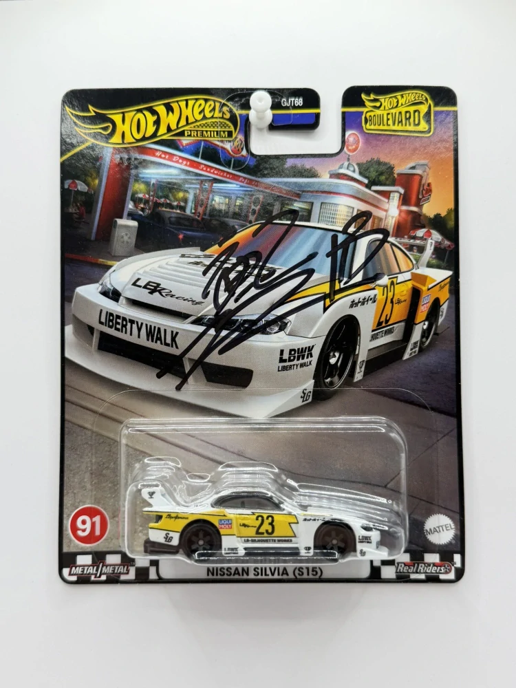 Hot Wheels Premium LB Super Silhouette Nissan SIlvia (S15) LBWK Boulevard 91 - PODEPSÁNO!