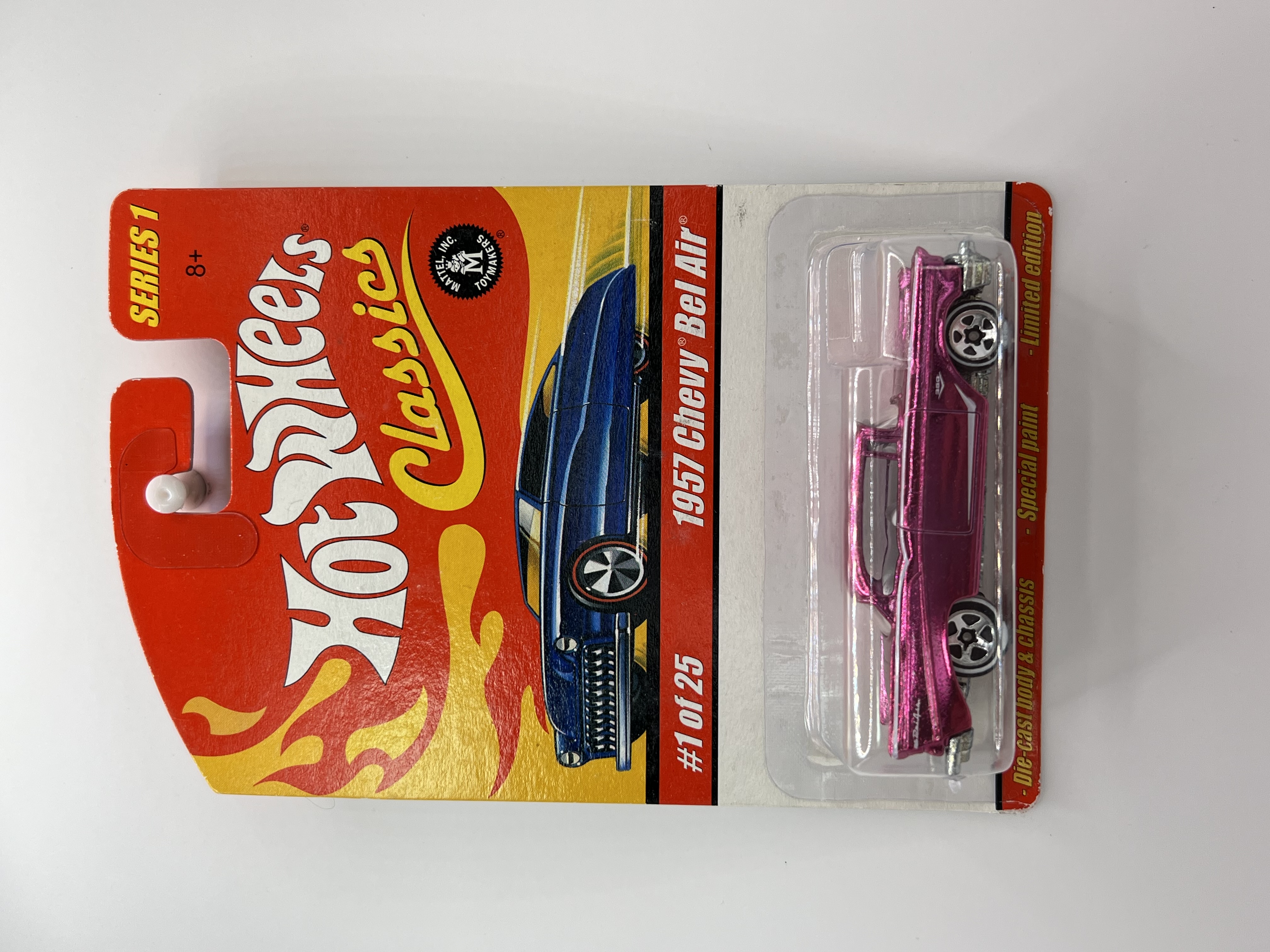 Hot Wheels Classics Series 1 1957 Chevy Bel Air Pink