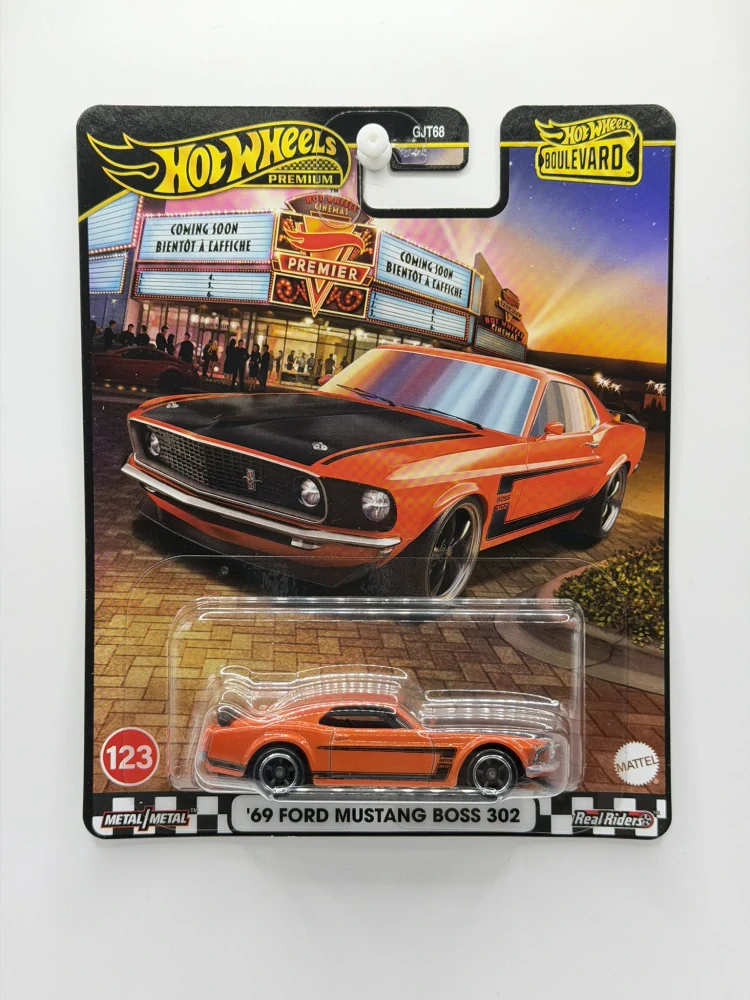 Hot Wheels Premium ’69 Ford Mustang Boss 302 Boulevard 123