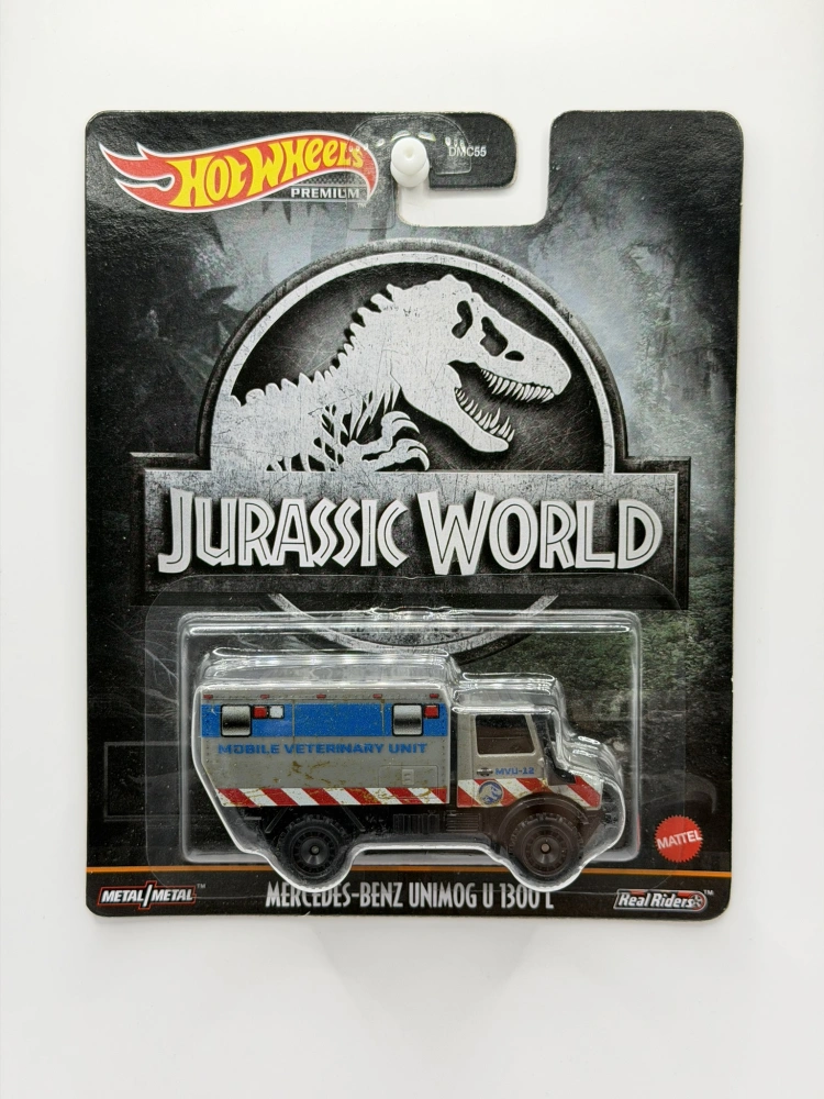 Hot Wheels Premium Mercedes-Benz Unimog U 1300 L Jurassic World