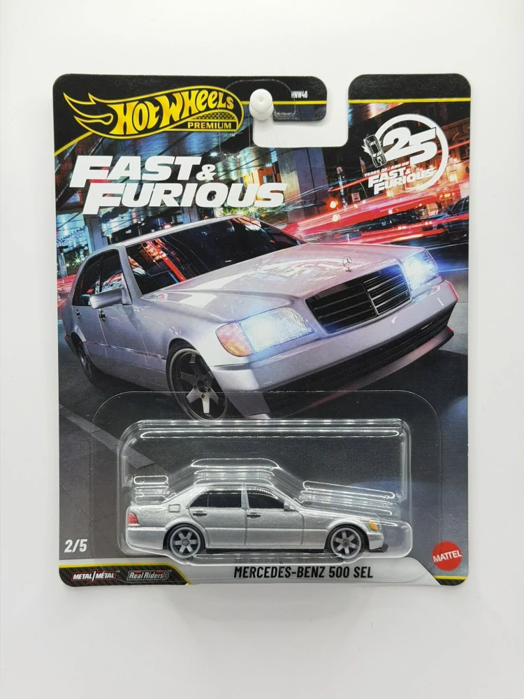 Hot Wheels Premium Mercedes-Benz 500 SEL Fast & Furious 2/5
