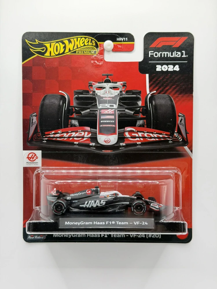 Hot Wheels Premium Formula 1 – MoneyGram Haas F1 Team – VF-24