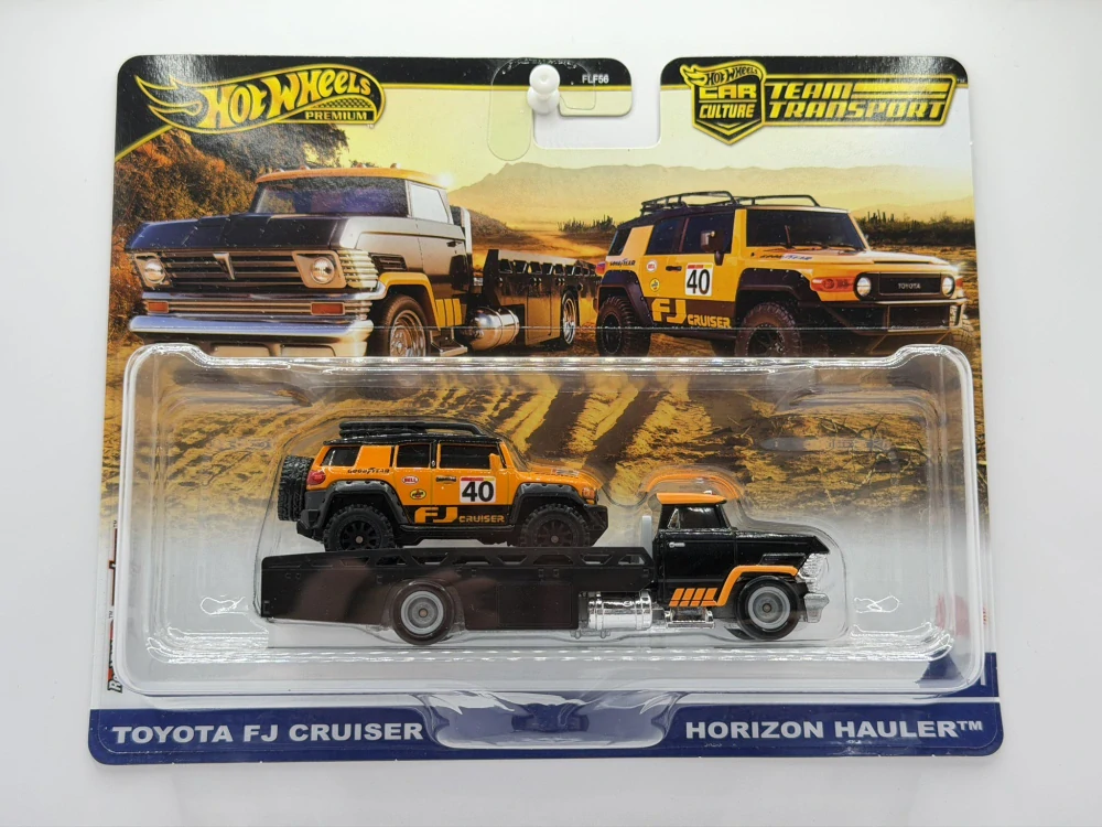 Hot Wheels Premium Team Transport Toyota FJ Cruiser, Horizon Hauler #81