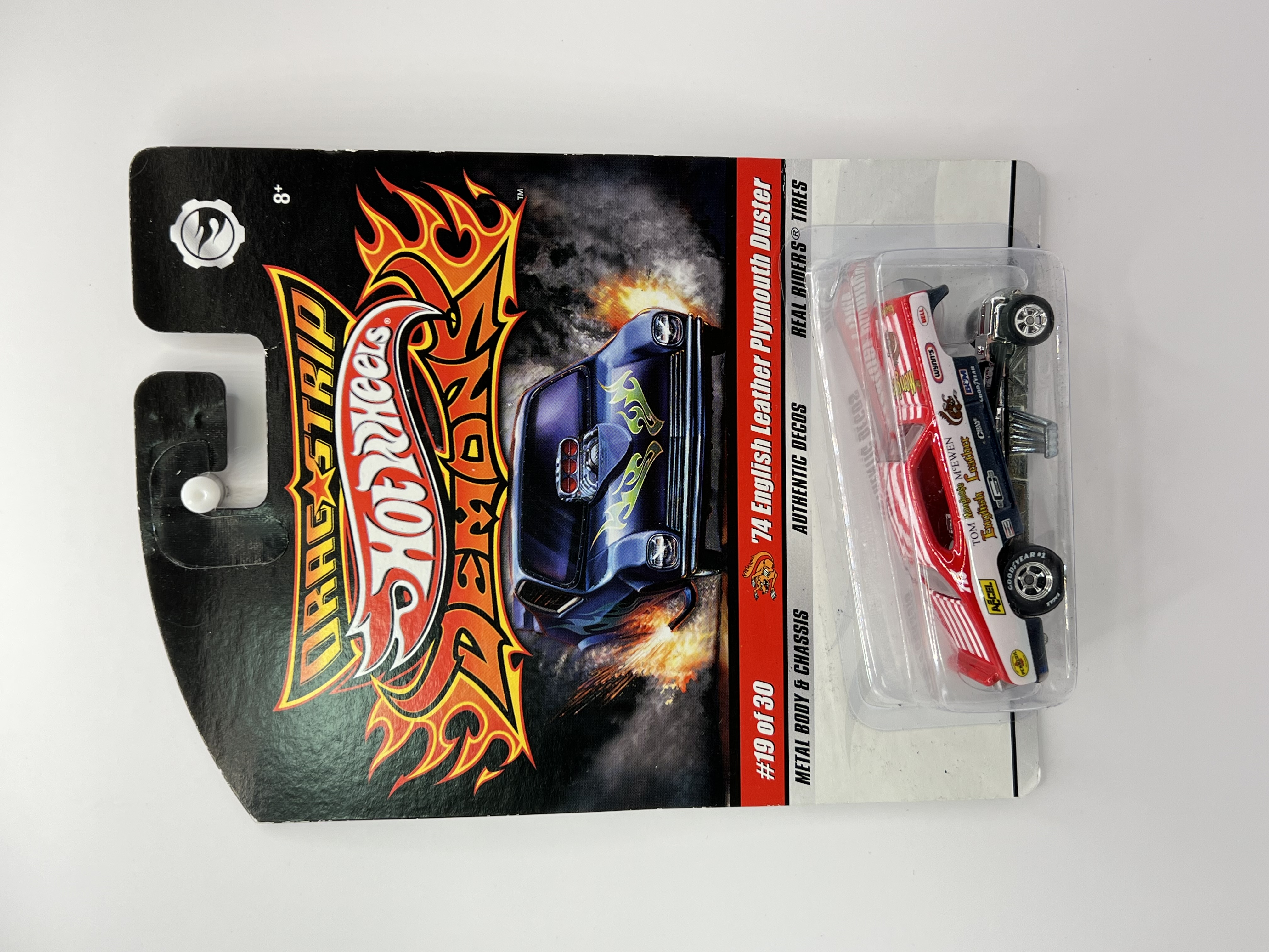 Hot Wheels Real Riders '74 English Leather Plymouth Duster - Drag Strip Demons 19/30