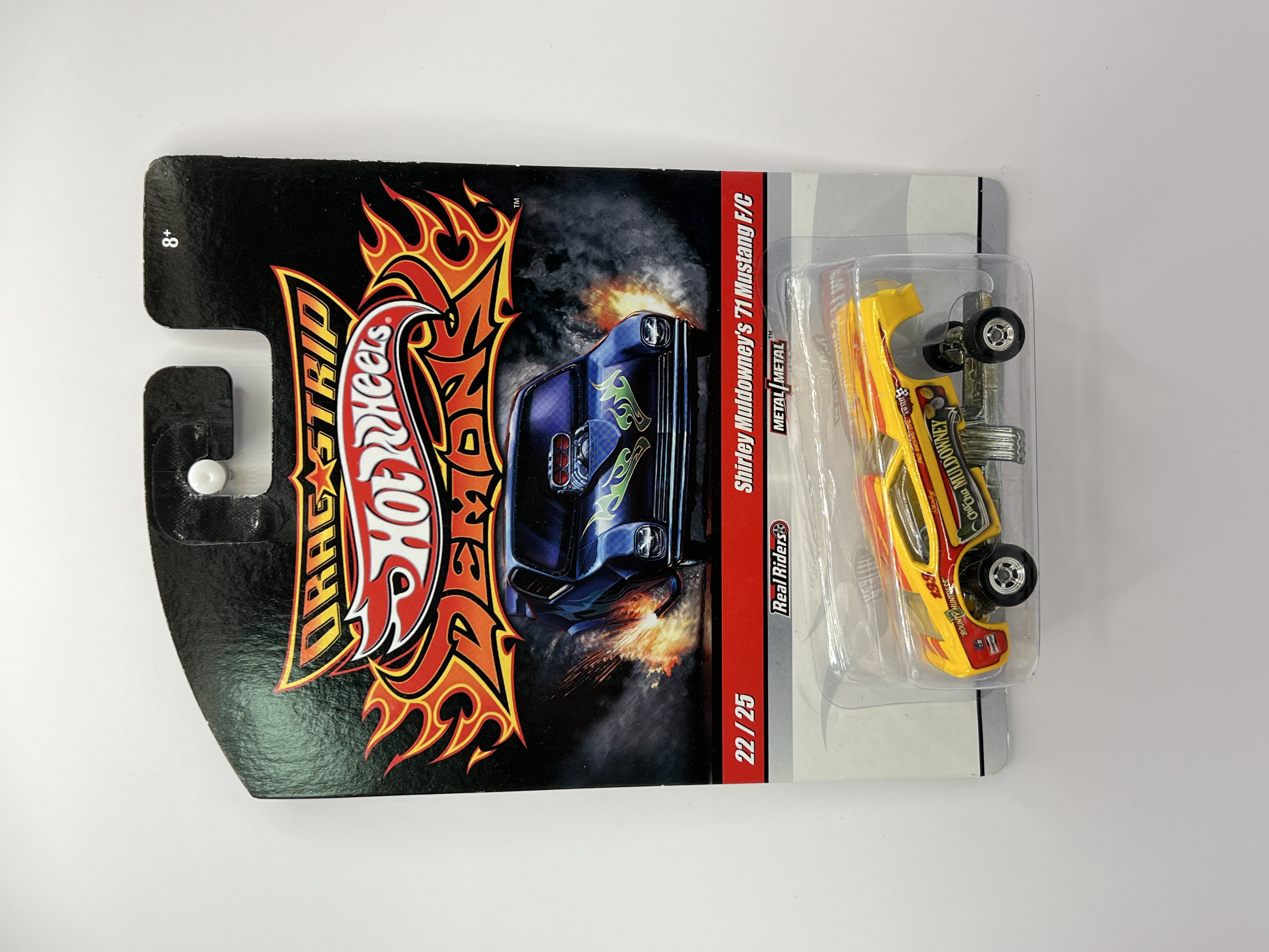 Hot Wheels Real Riders Shirley Muldowney's '71 Mustang F/C Drag Strip Demons 22/25