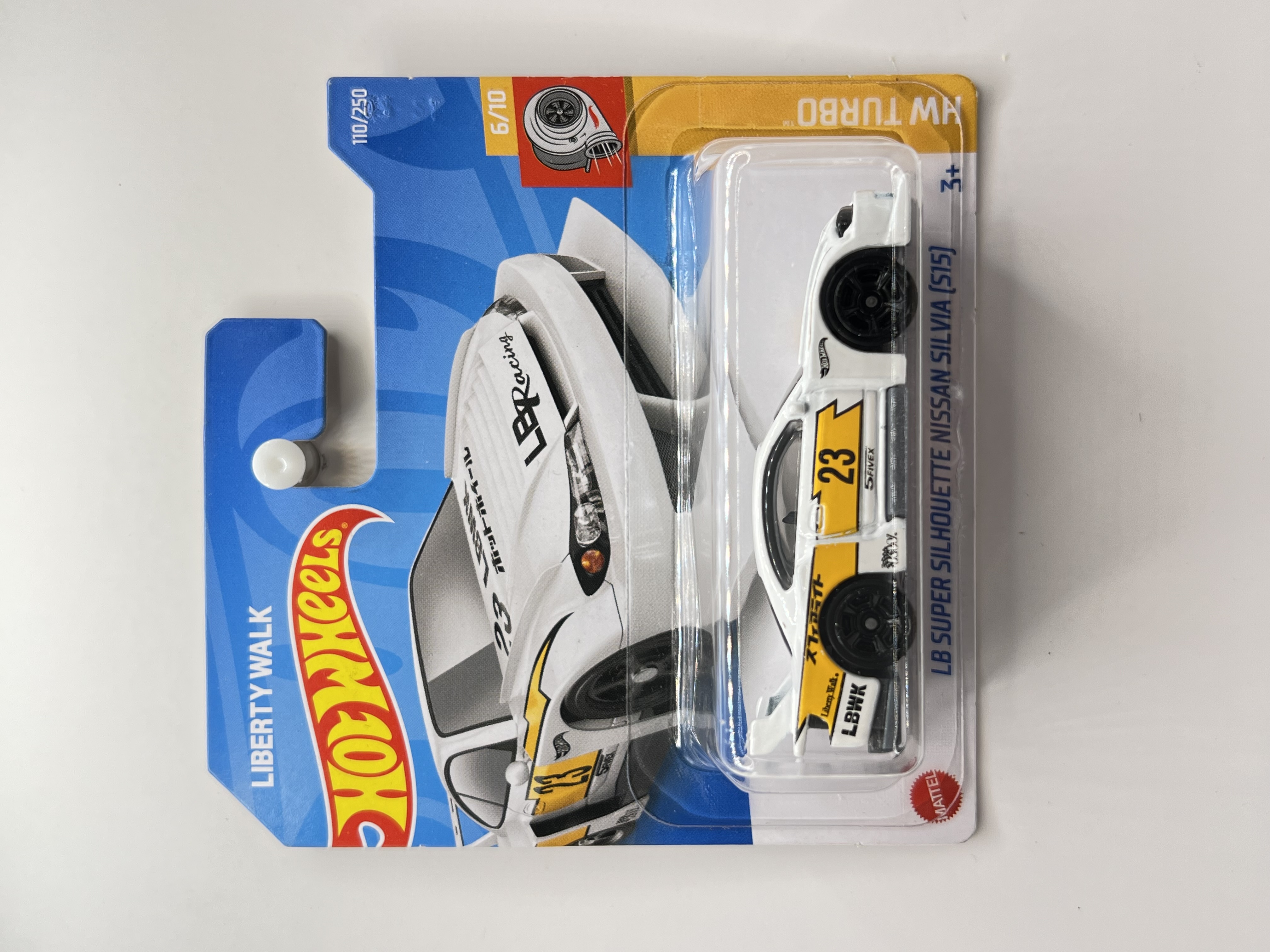 Hot Wheels LB Super Silhouette Nissan Silvia S15 LBWK White