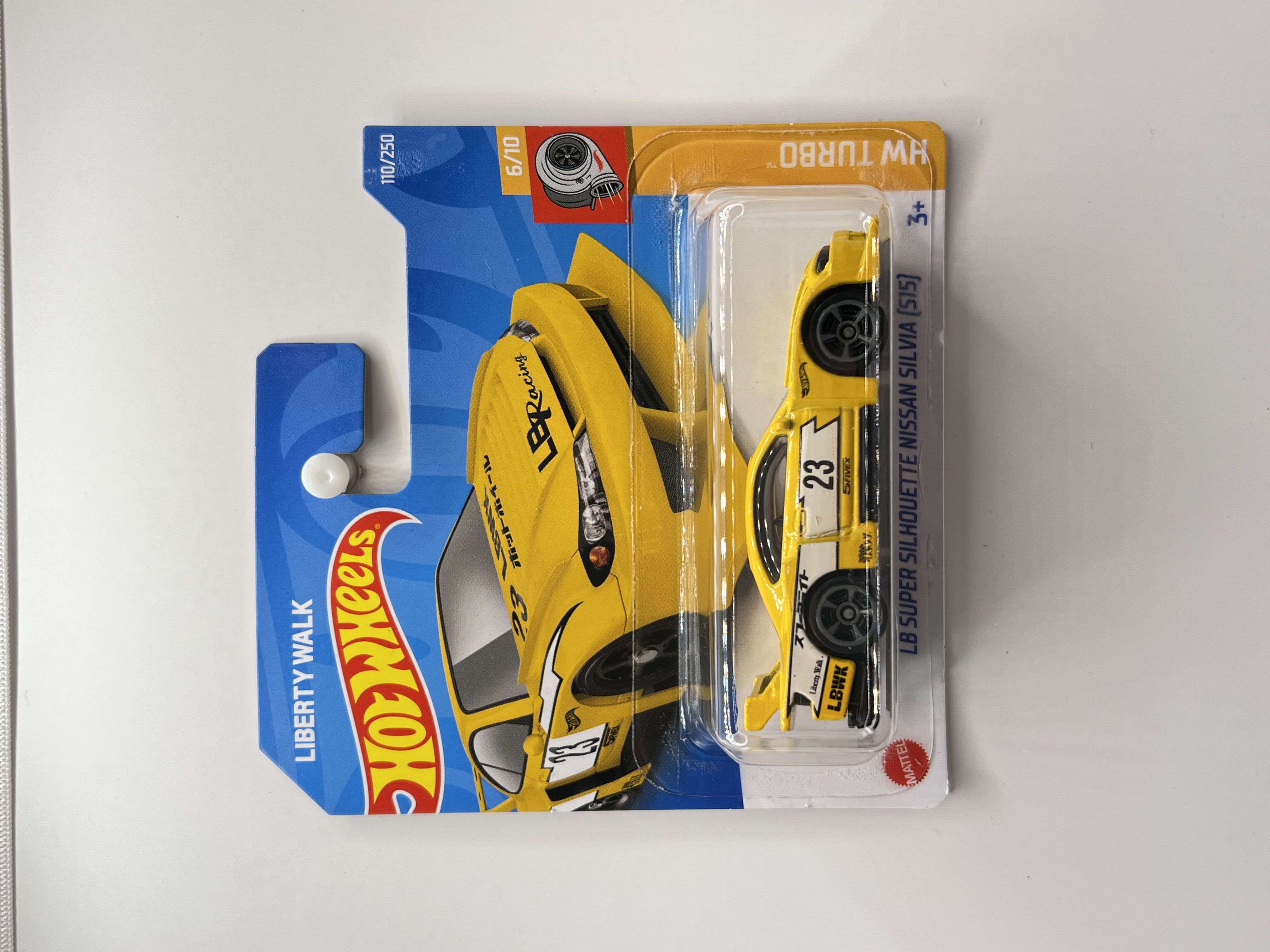 Hot Wheels LB Super Silhouette Nissan Silvia S15 LBWK Yellow
