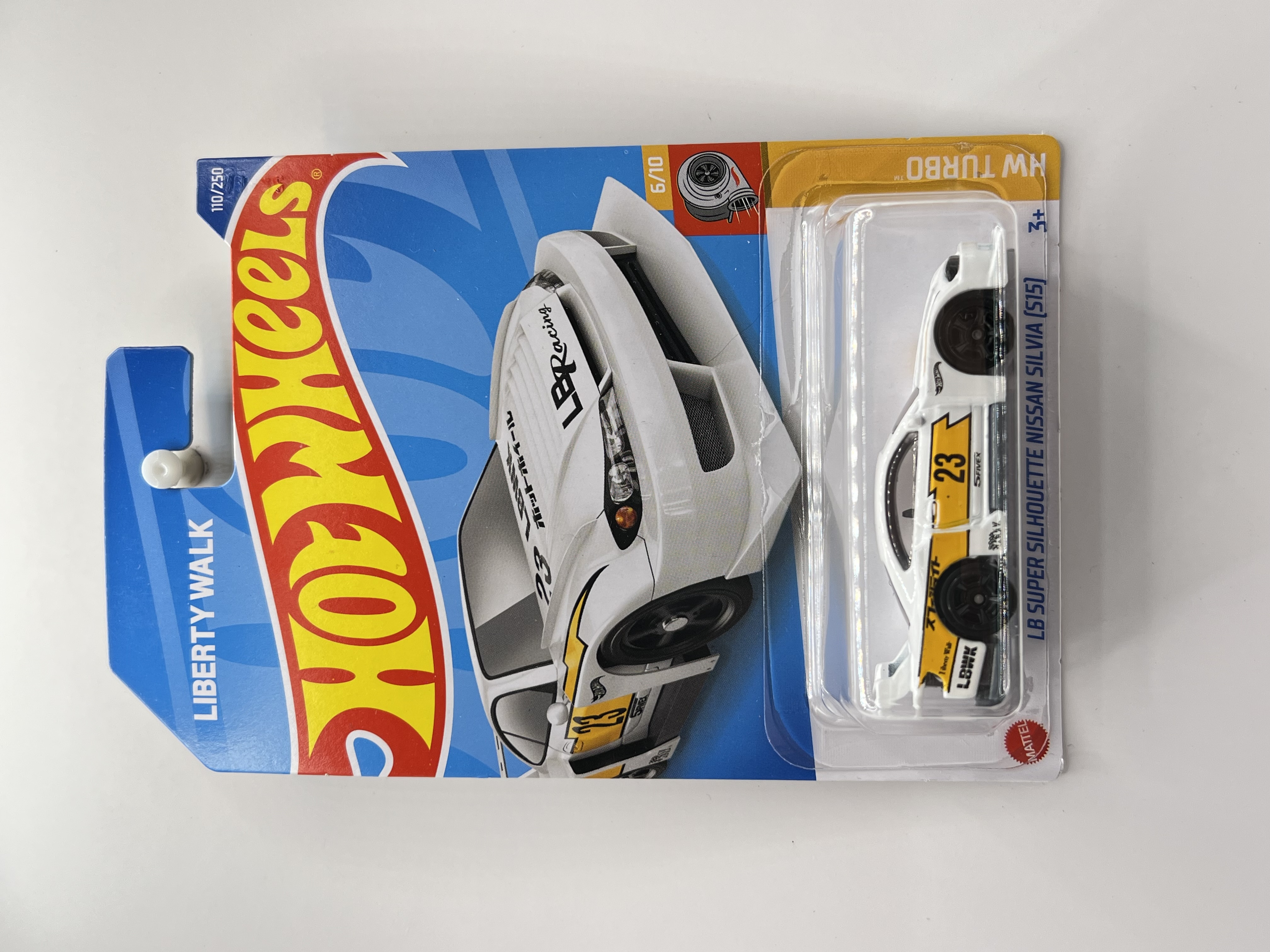 Hot Wheels LB Super Silhouette Nissan Silvia S15 LBWK White