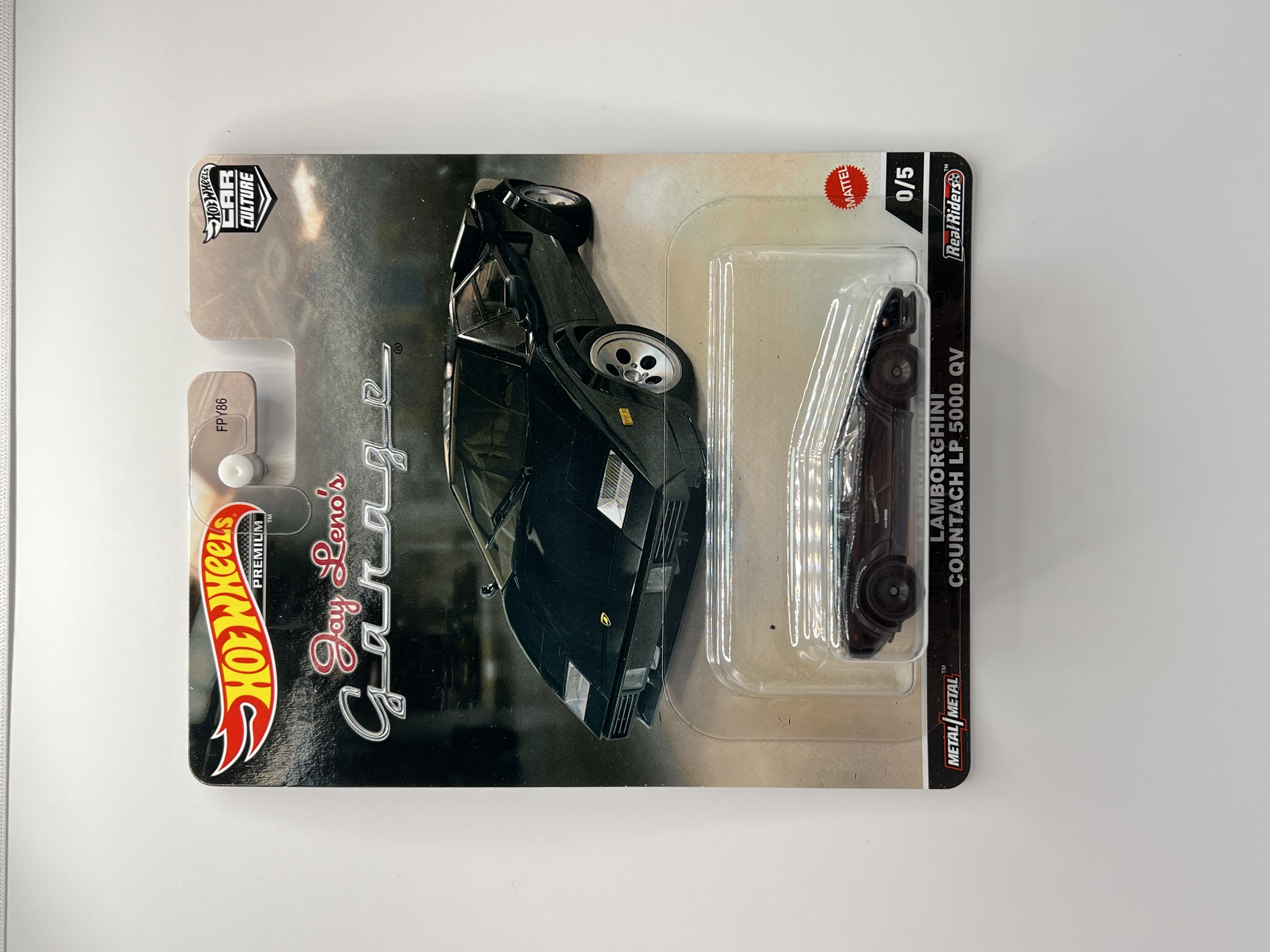 Hot Wheels Premium Lamborghini Countach LP 5000 QV 0/5 CHASE