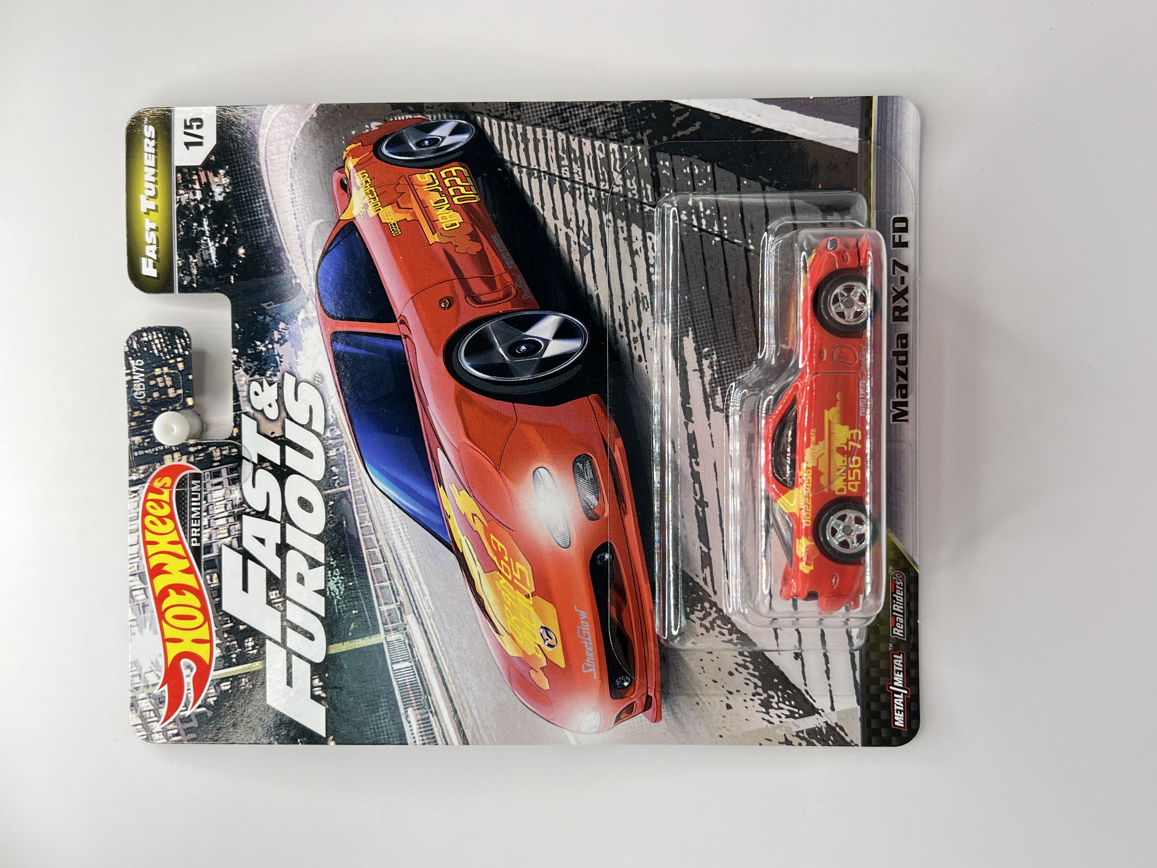 Hot Wheels Premium Mazda RX-7 FD Fast & Furious 1/5