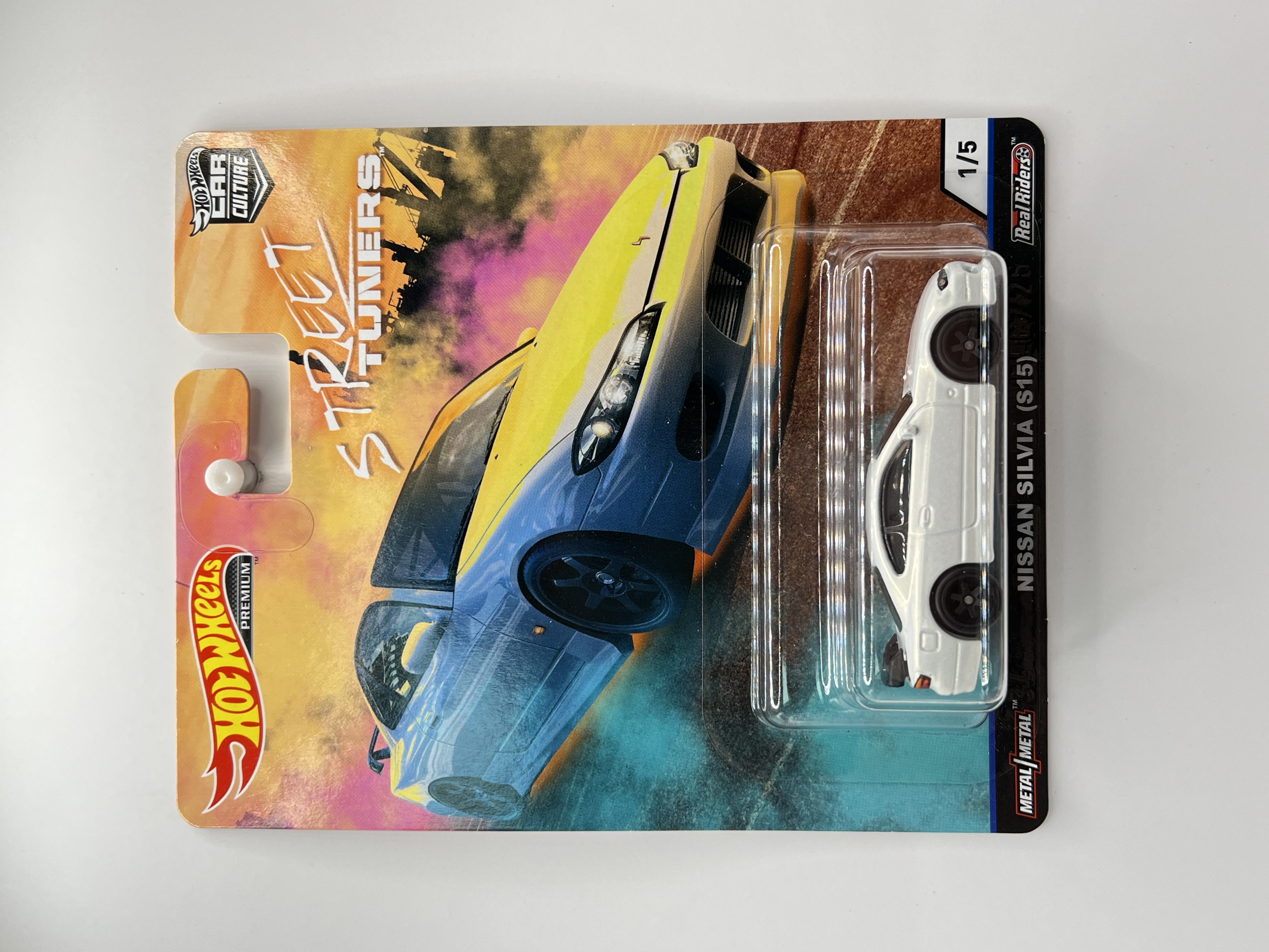 Hot Wheels Premium Nissan Silvia (S15) Street Tuners 1/5