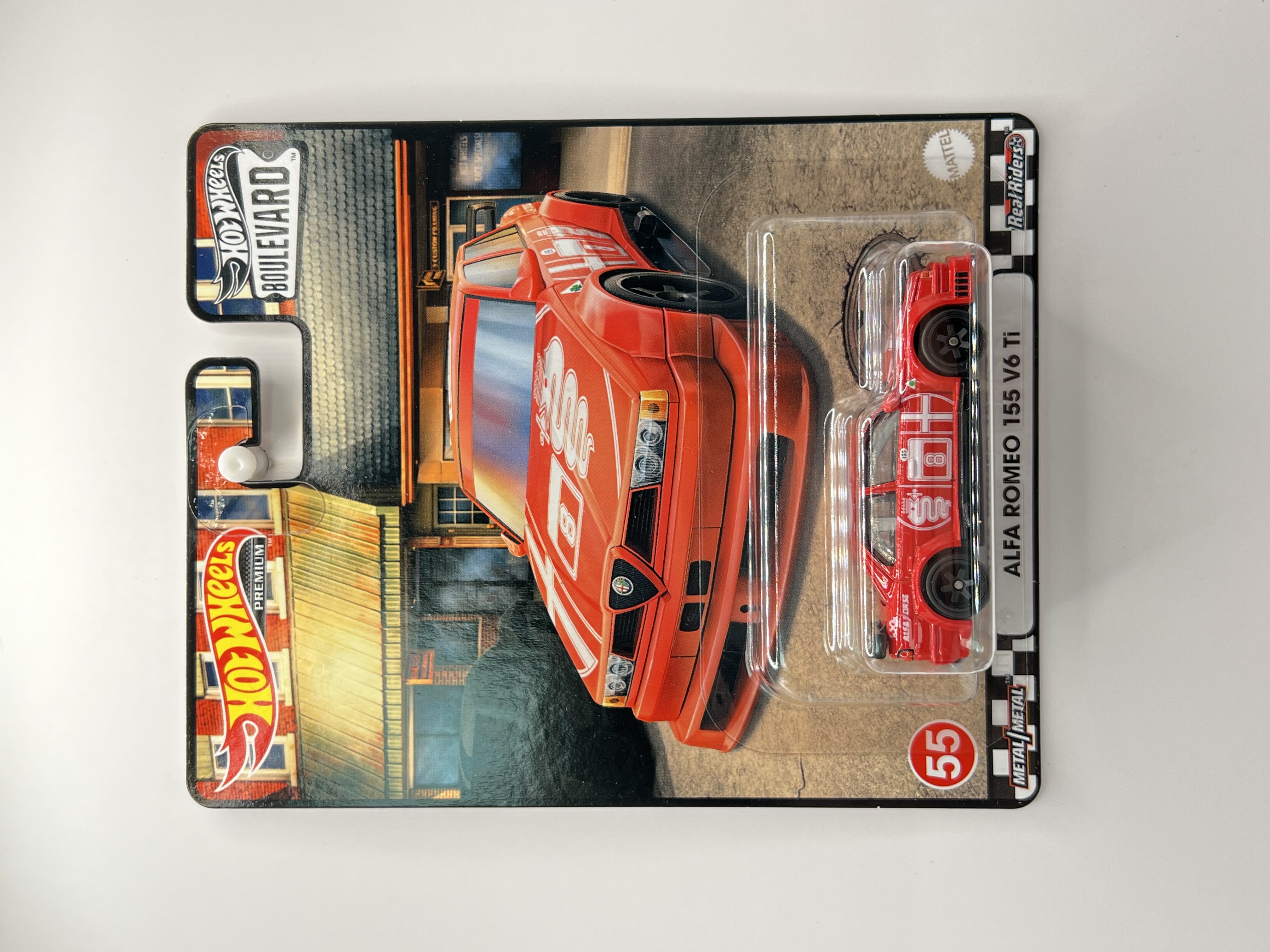 Hot Wheels Premium Alfa Romeo 155 V6 Ti Boulevard 55