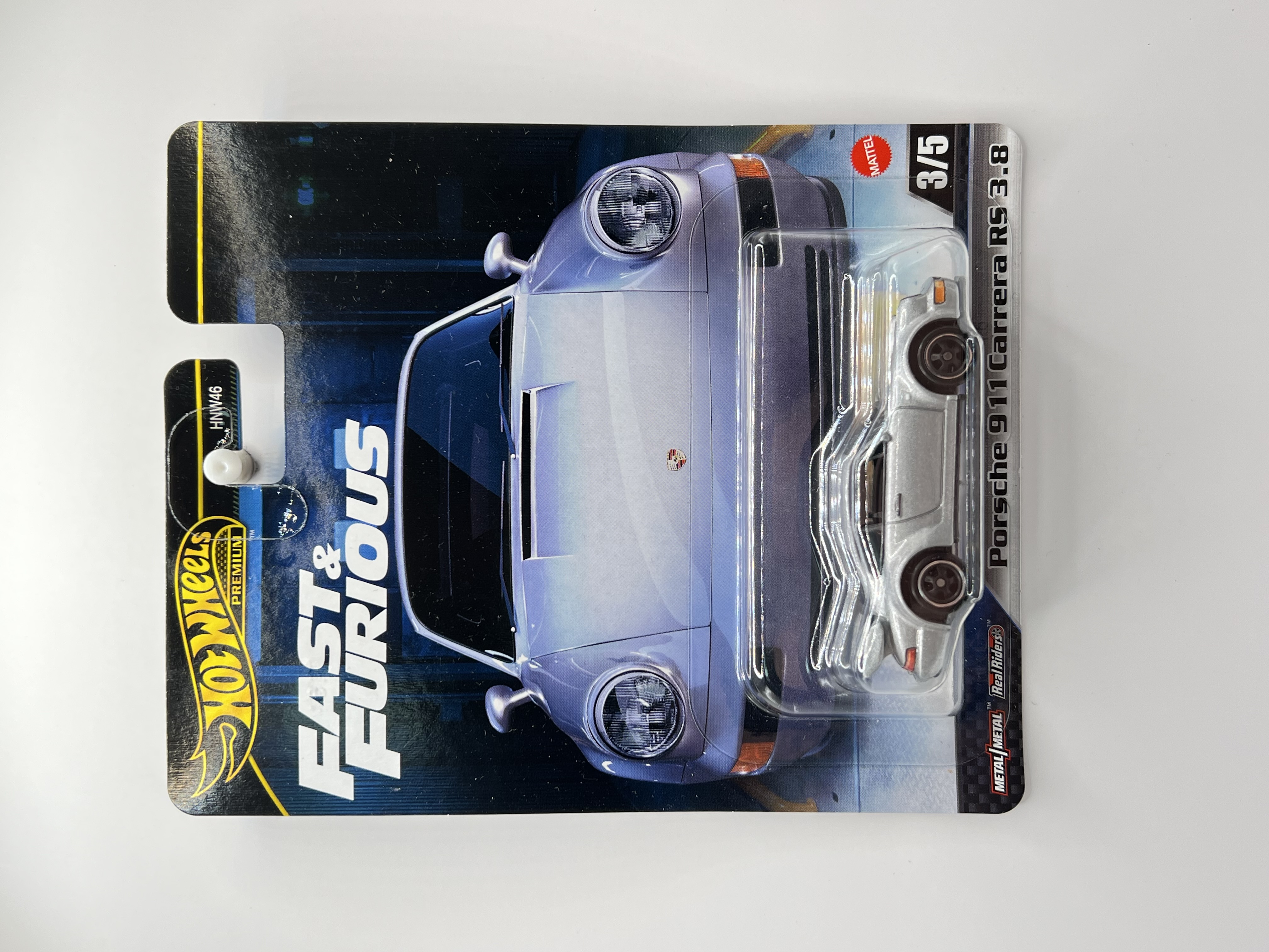 Hot Wheels Premium Porsche 911 Carrera RS 3.8 Fast & Furious 3/5