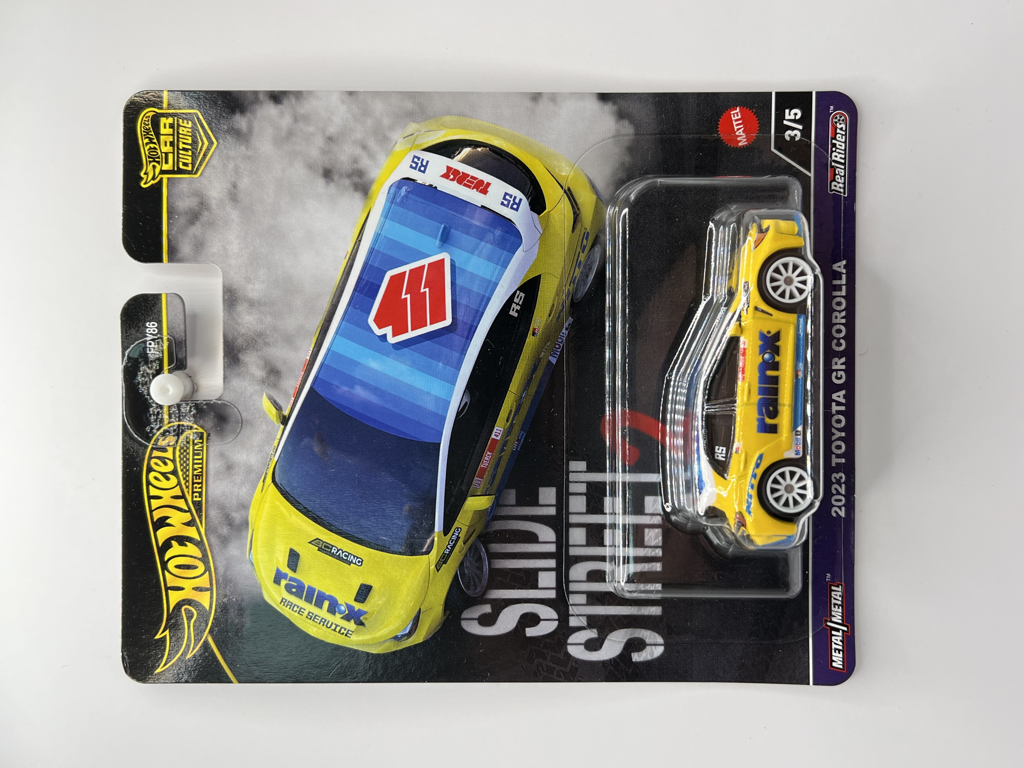 Hot Wheels Premium 2023 Toyota GR Corolla Slide Street2 3/5