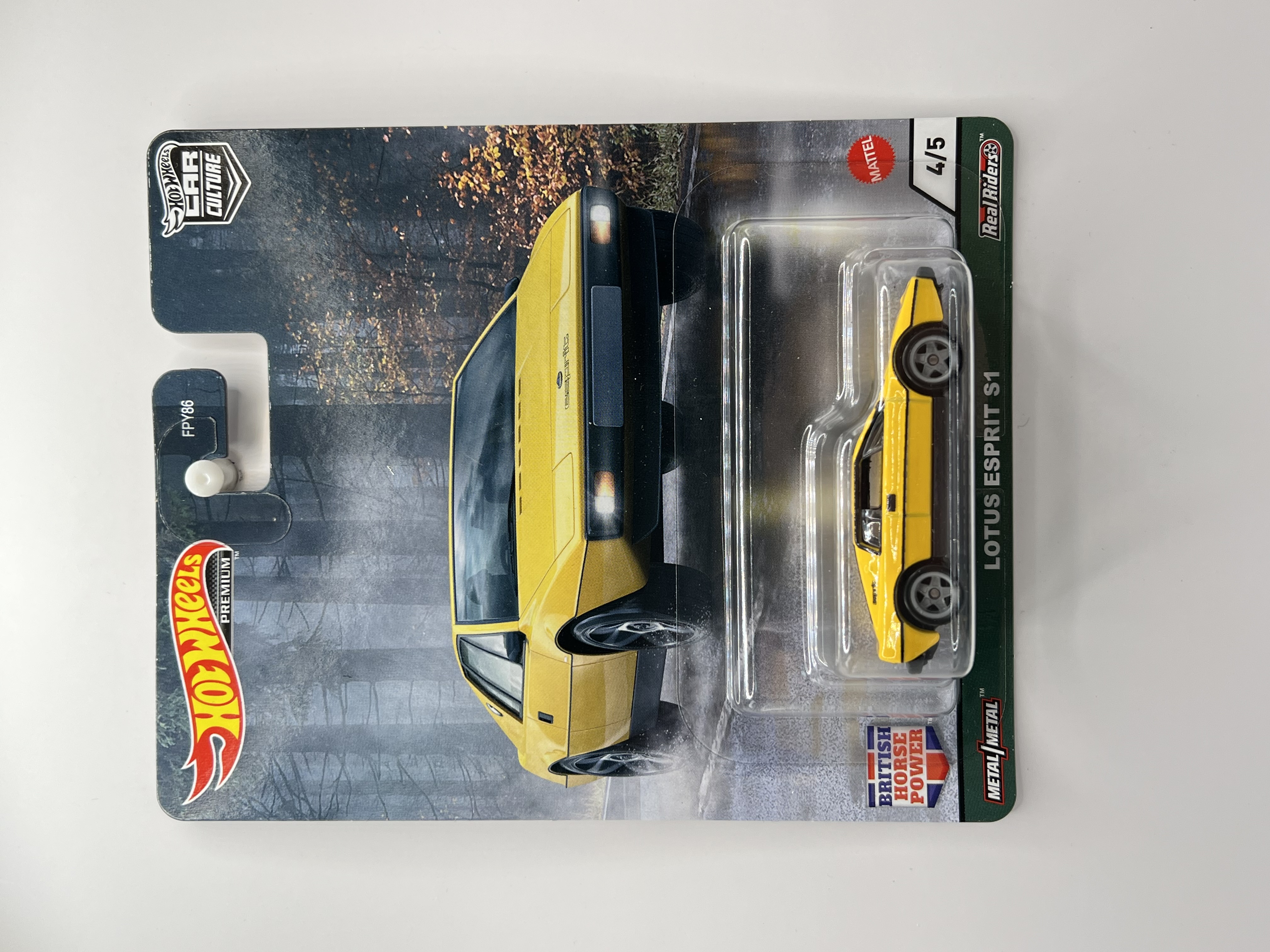 Hot Wheels Premium Lotus Esprit S1 British Horse Power 4/5