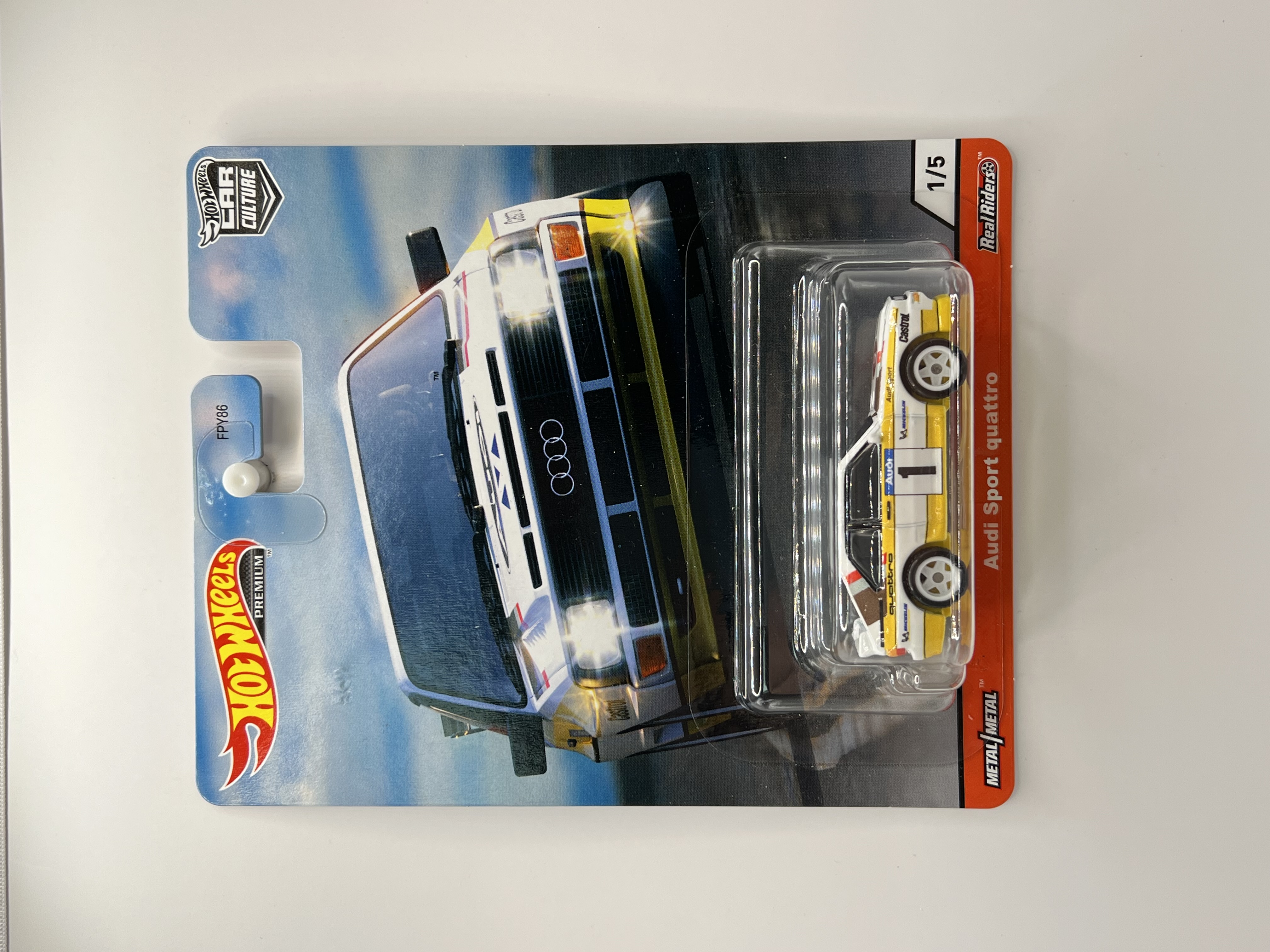 Hot Wheels Premium Audi Sport Quattro Thrill Climbers 1/5