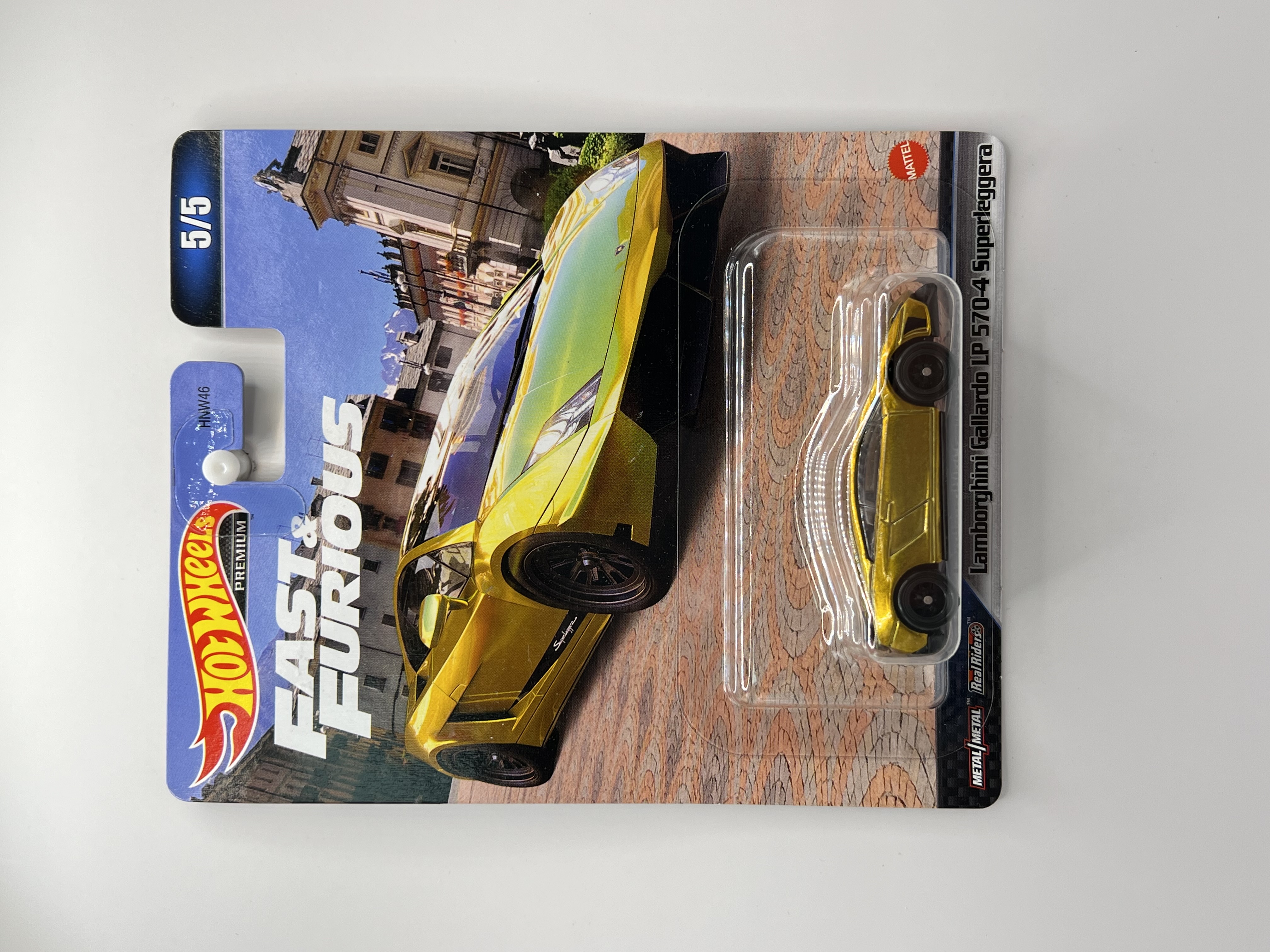 Hot Wheels Premium Lamborghini Gallardo LP 570-4 Superleggera Fast & Furious 5/5
