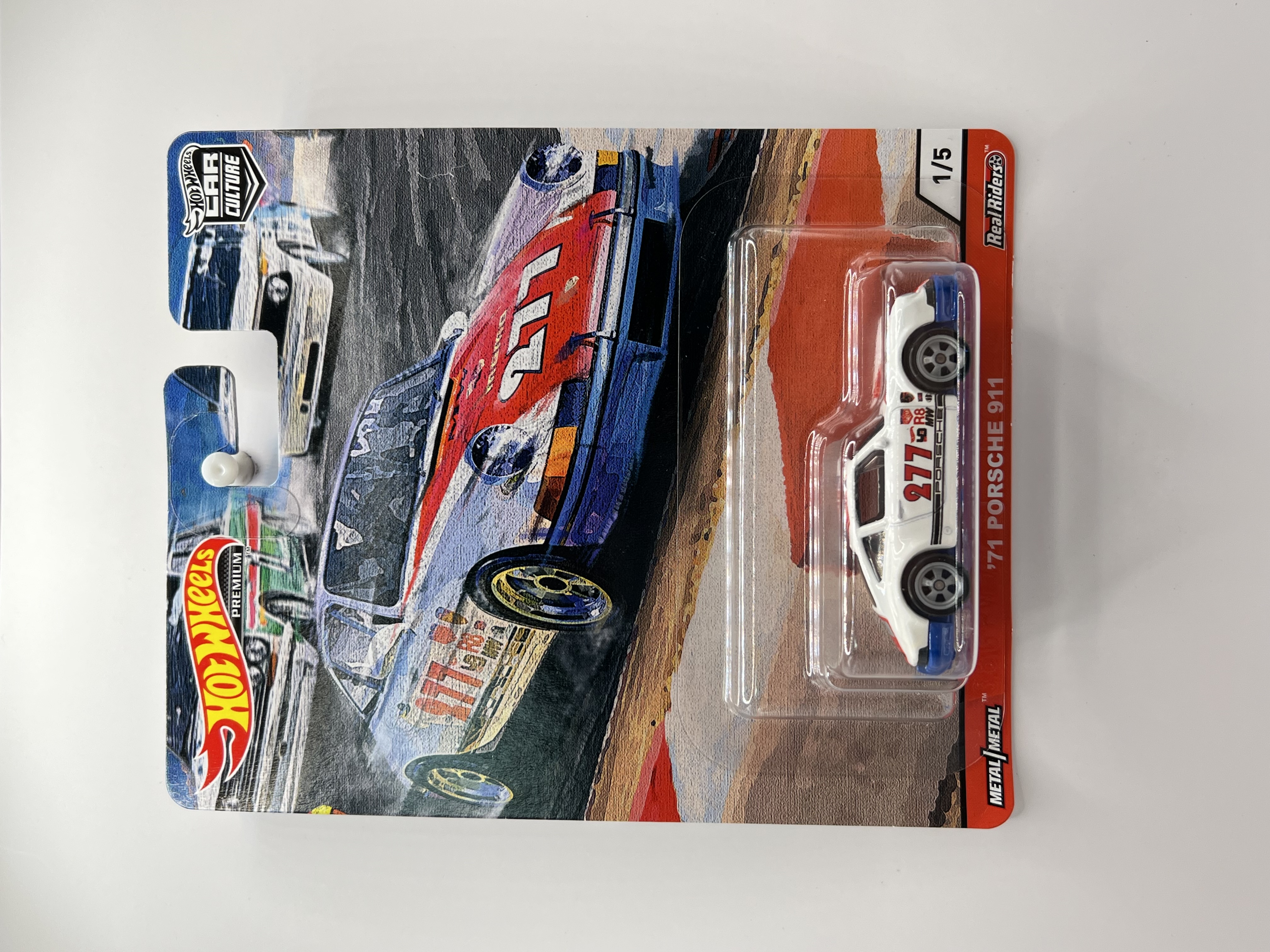 Hot Wheels Premium '71 Porsche 911 Magnus Walker Door Slammers 1/5