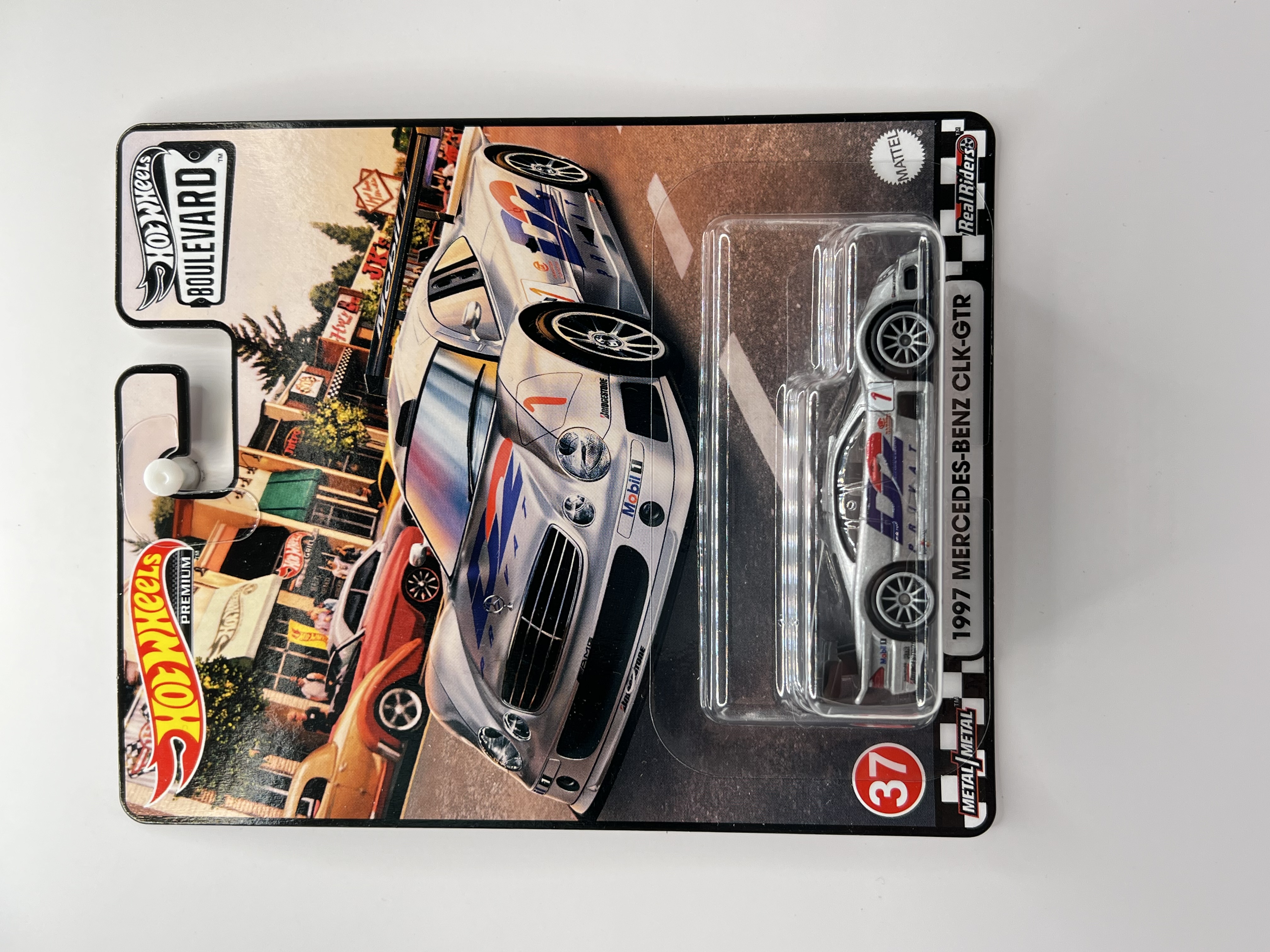 Hot Wheels Premium 1997 Mercedes-Benz CLK-GTR Boulevard 37