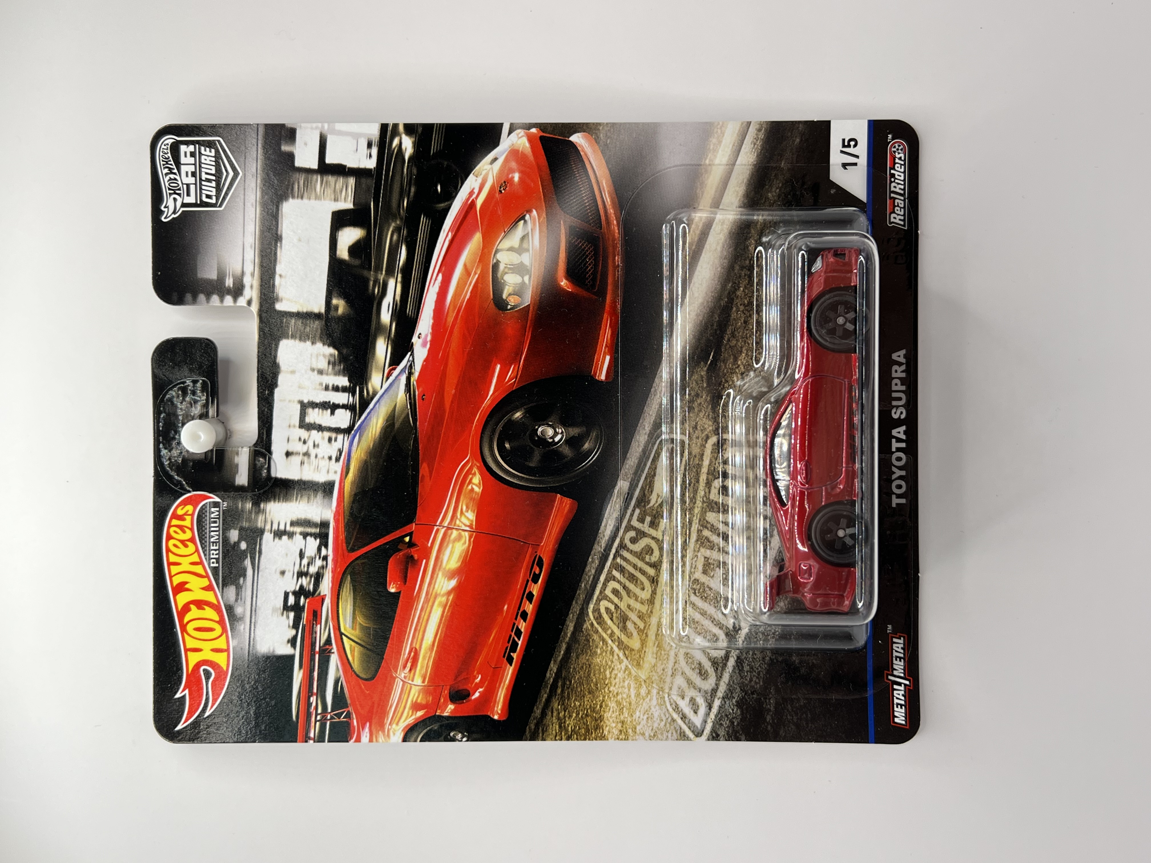 Hot Wheels Premium Toyota Supra Cruise Boulevard 1/5