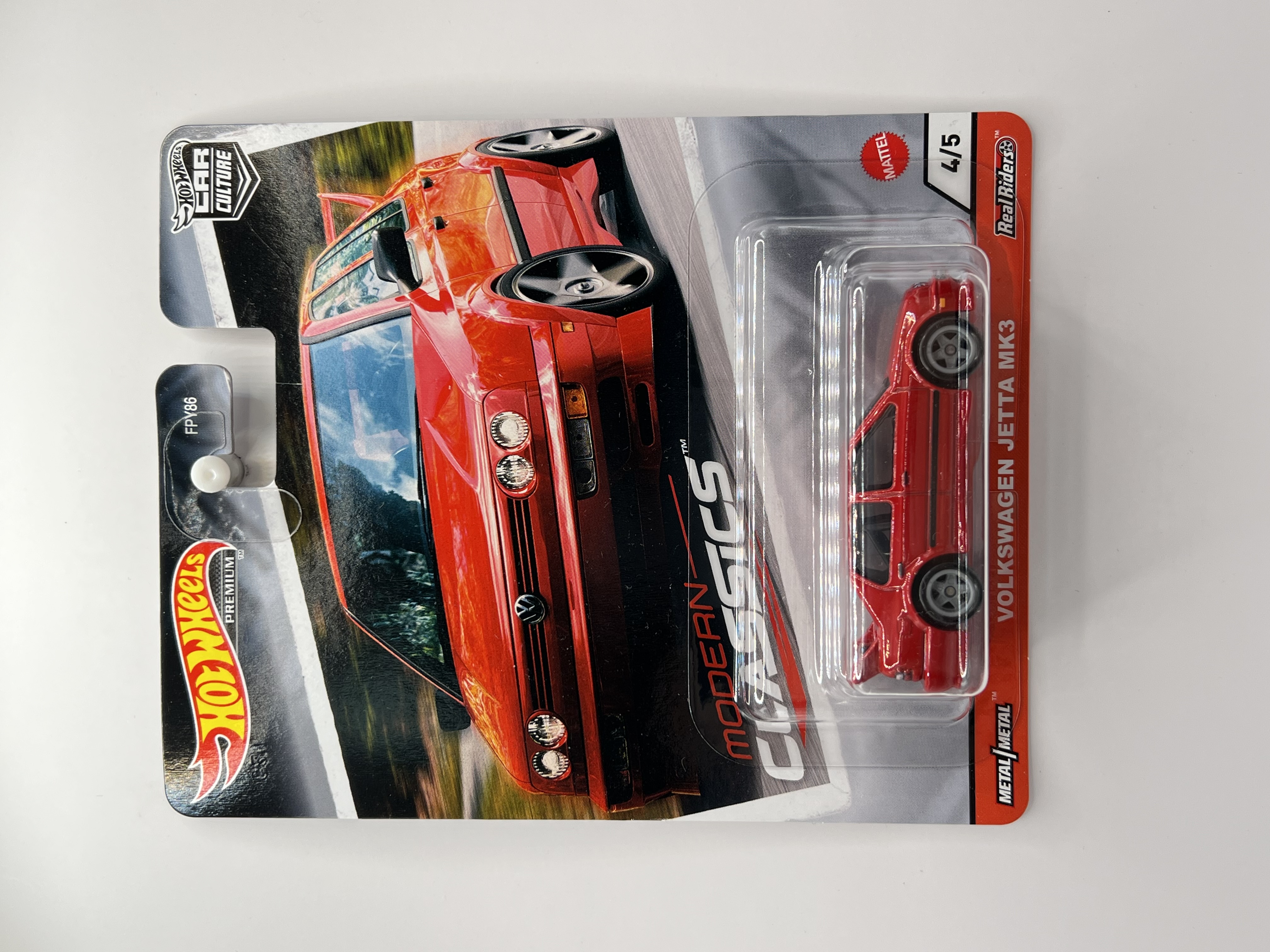 Hot Wheels Premium Volkswagen Jetta Mk3 Modern Classics 4/5
