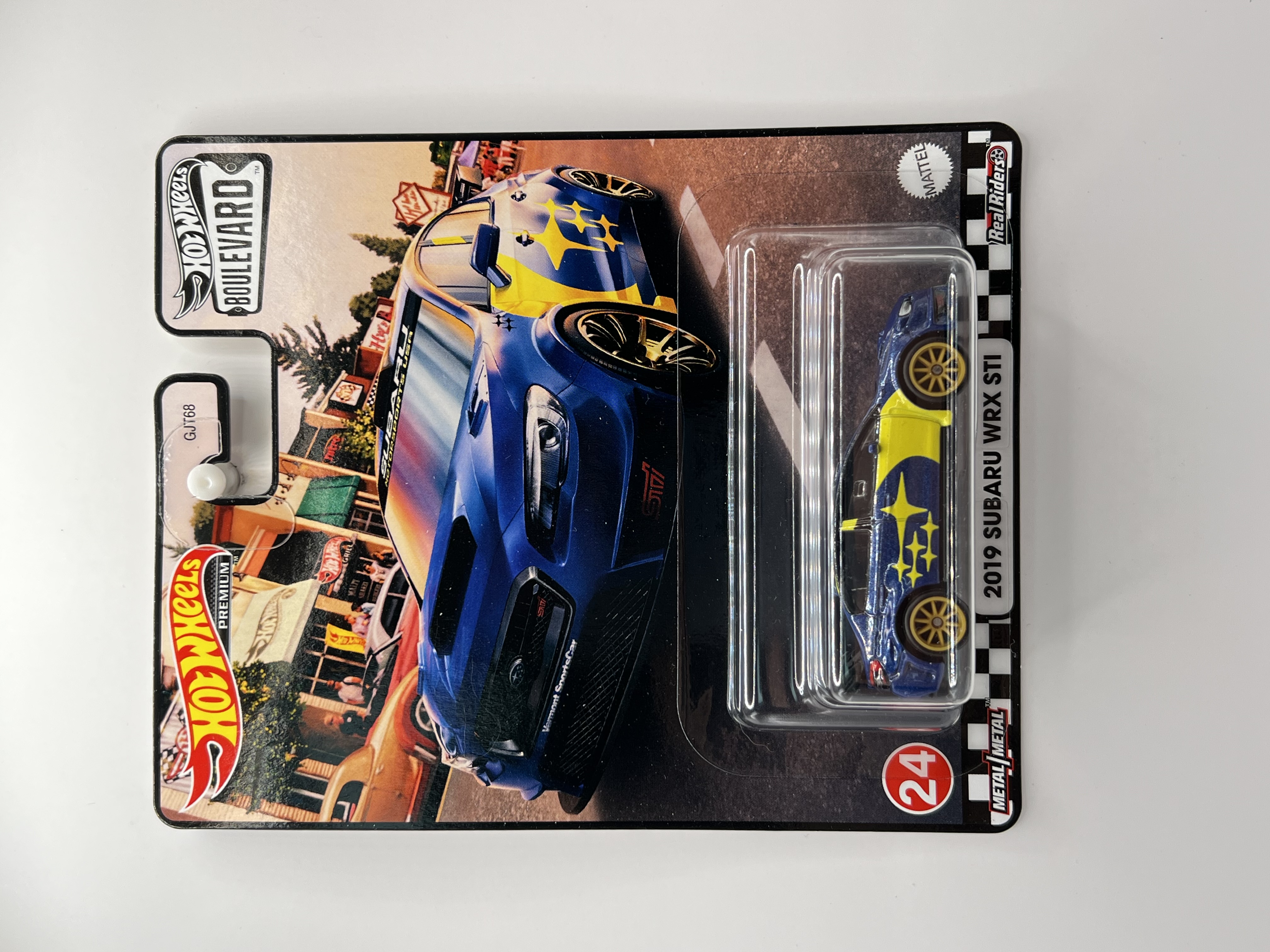 Hot Wheels Premium 2019 Subaru WRX STI Boulevard 24