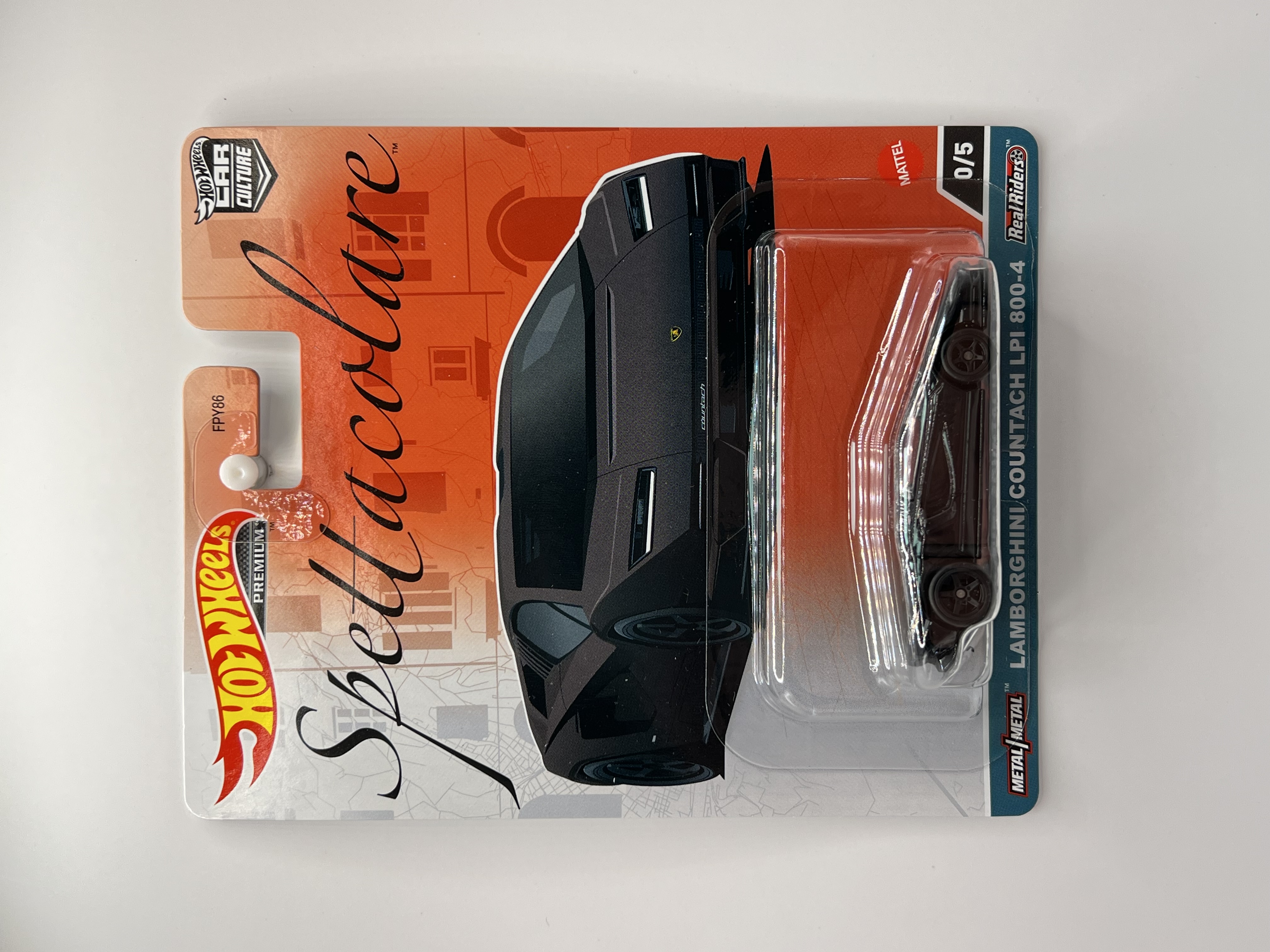 Hot Wheels Premium Lamborghini Countach LPI 800-4 0/5 CHASE