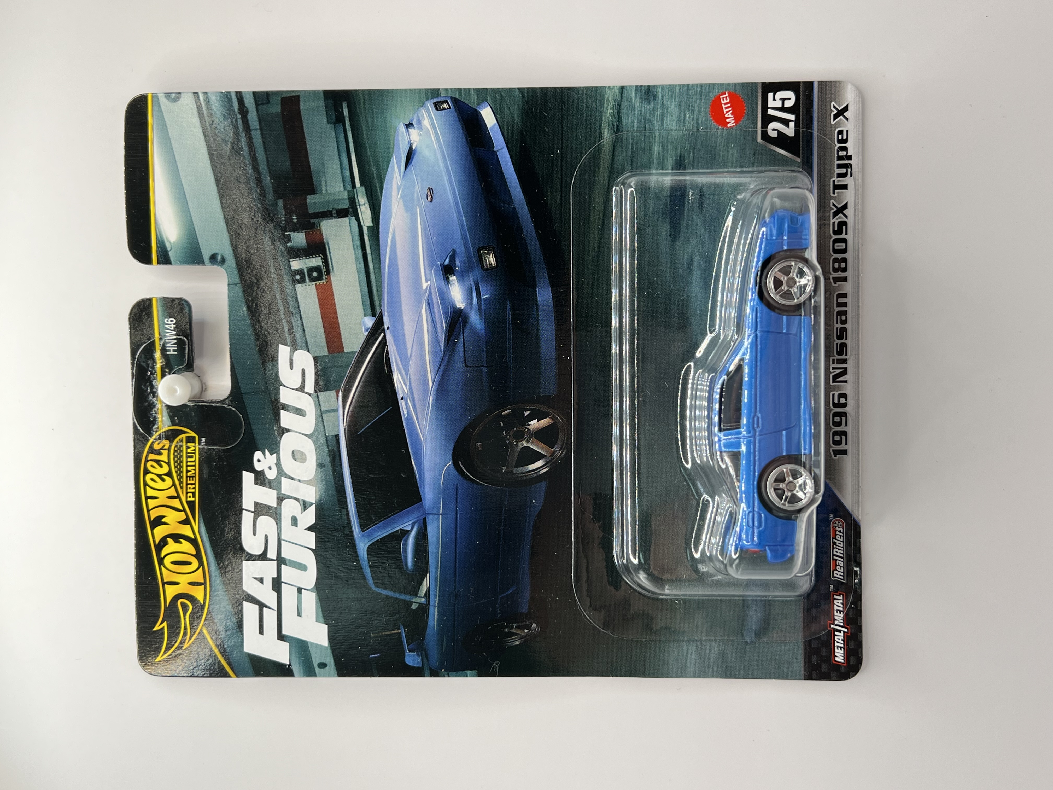 Hot Wheels Premium 1996 Nissan 180SX Type X Fast & Furious 2/5